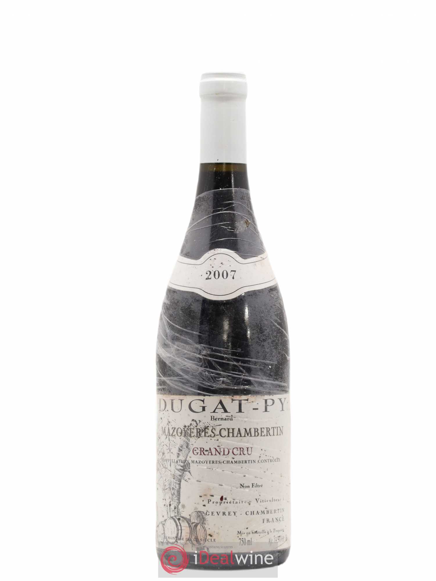 Mazoyères-Chambertin Grand Cru Dugat-Py 2007 - Lot de 1 bouteille - 0