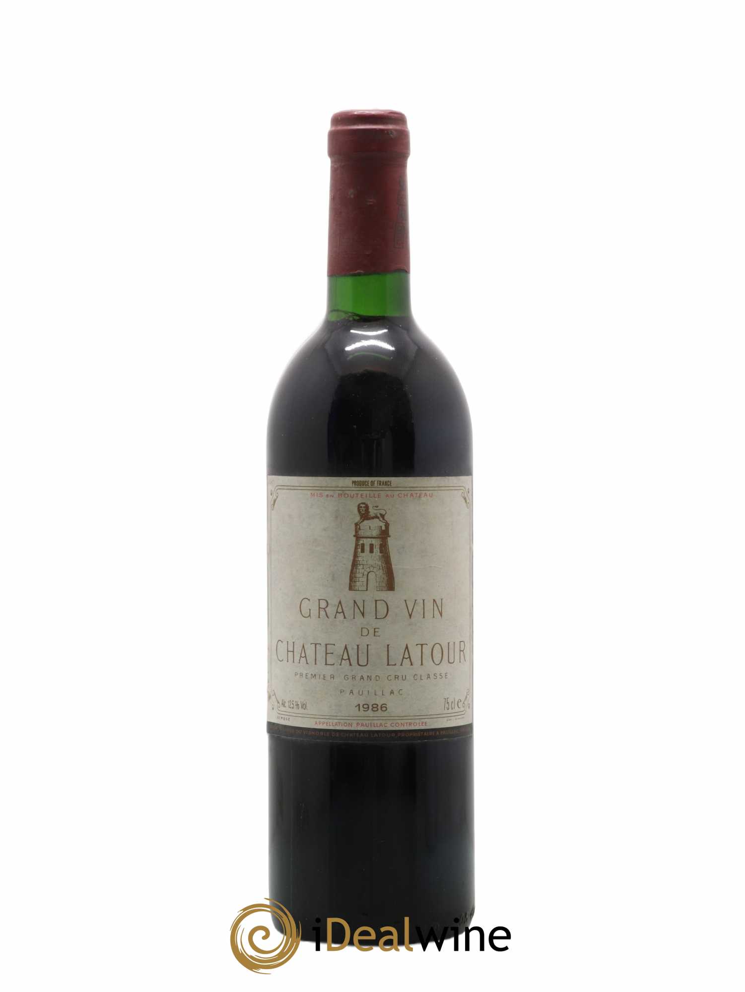 Château Latour 1er Grand Cru Classé 1986 - Lot de 1 bouteille - 0
