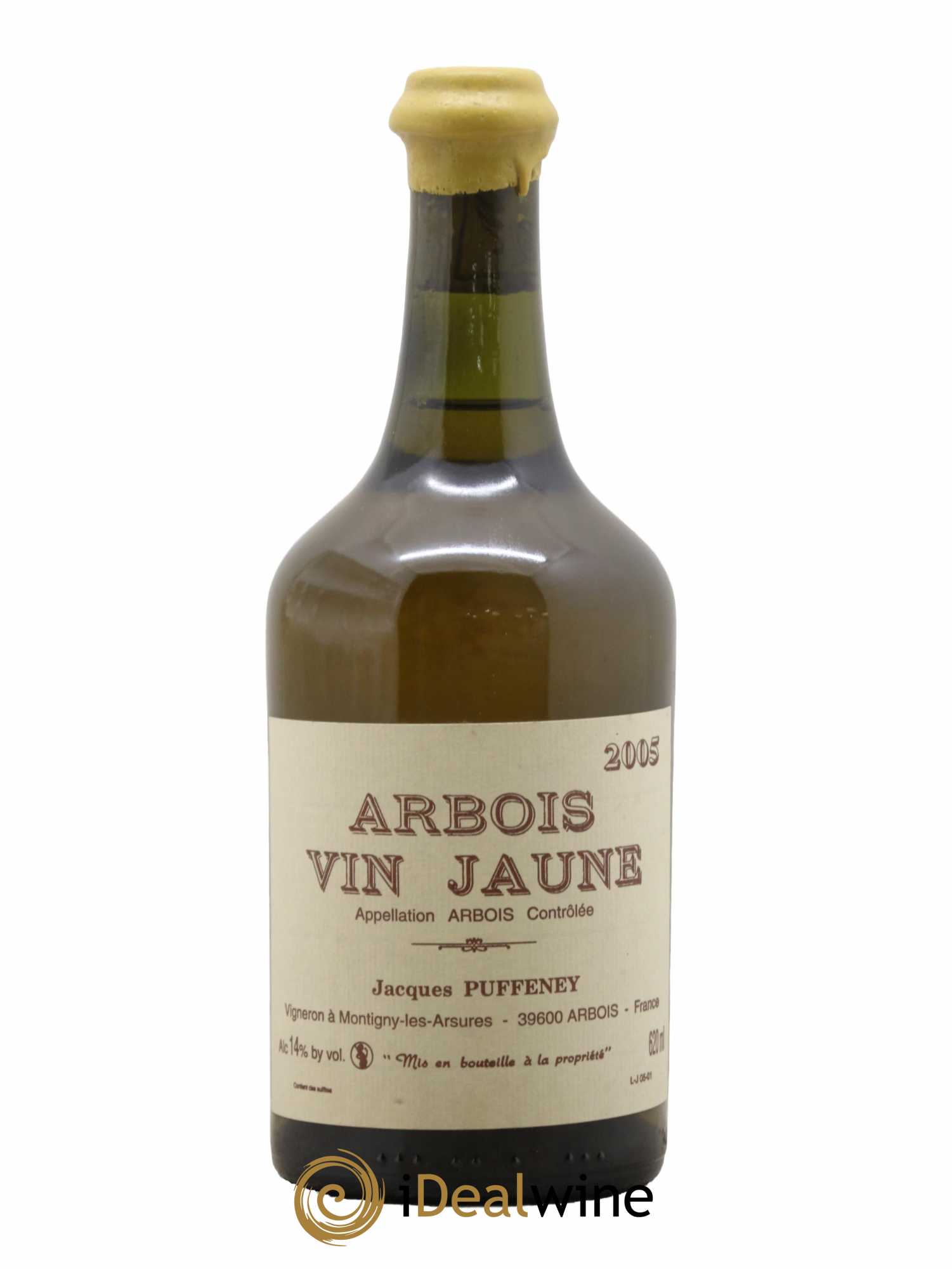 Arbois Vin Jaune Jacques Puffeney 2005 - Lot de 1 bouteille - 0