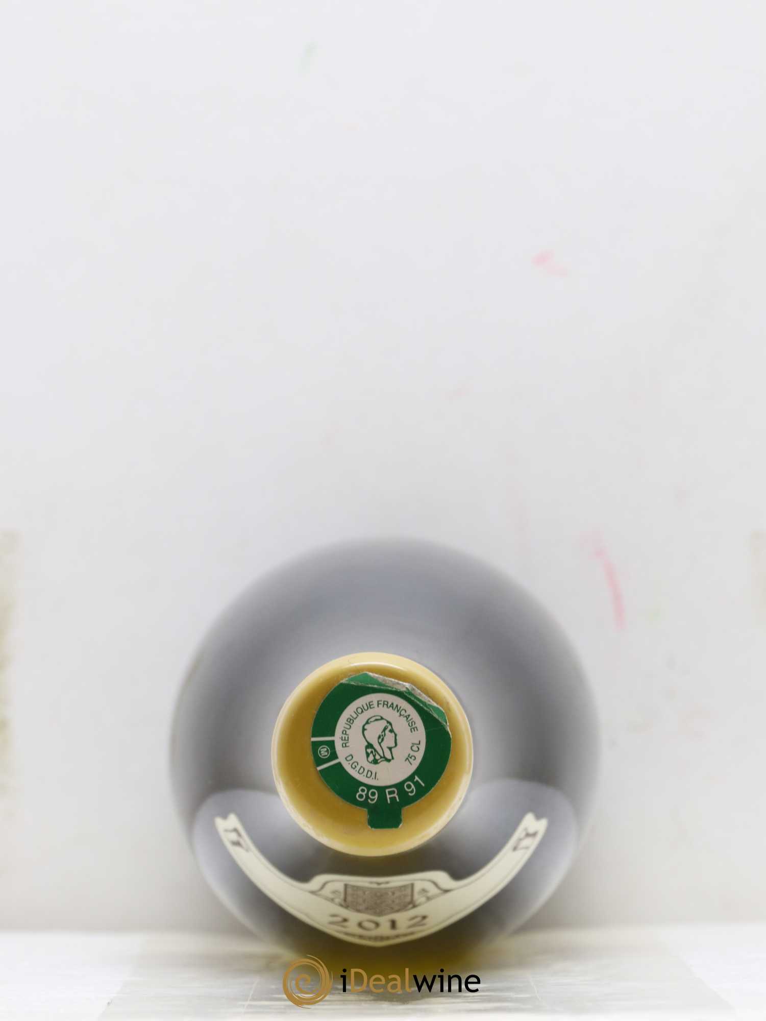 Chablis 1er Cru Montée de Tonnerre Raveneau (Domaine) 2012 - Lot de 1 bouteille - 1