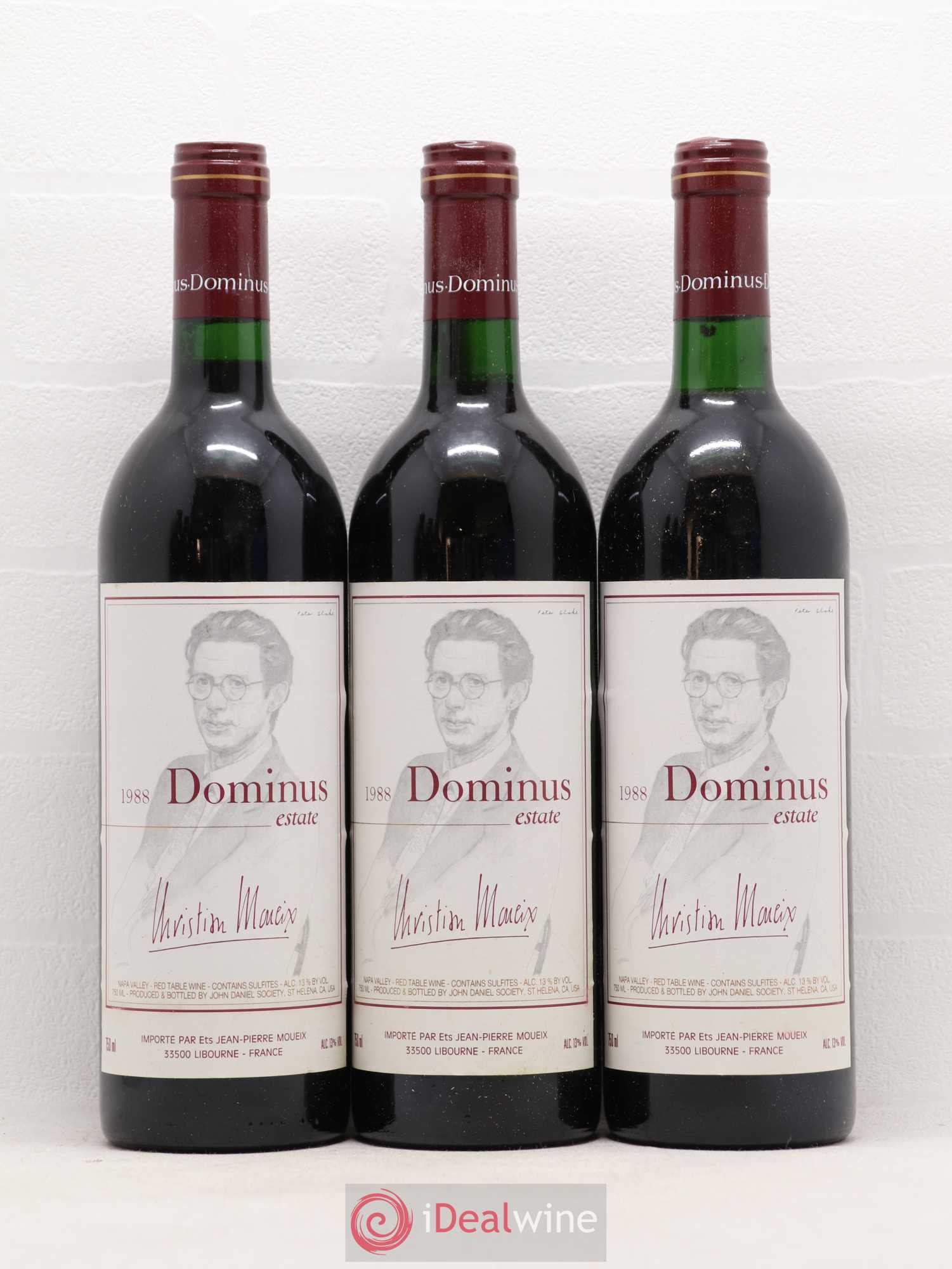 Napa Valley Dominus Christian Moueix 1988 - Lot de 6 bouteilles - 2