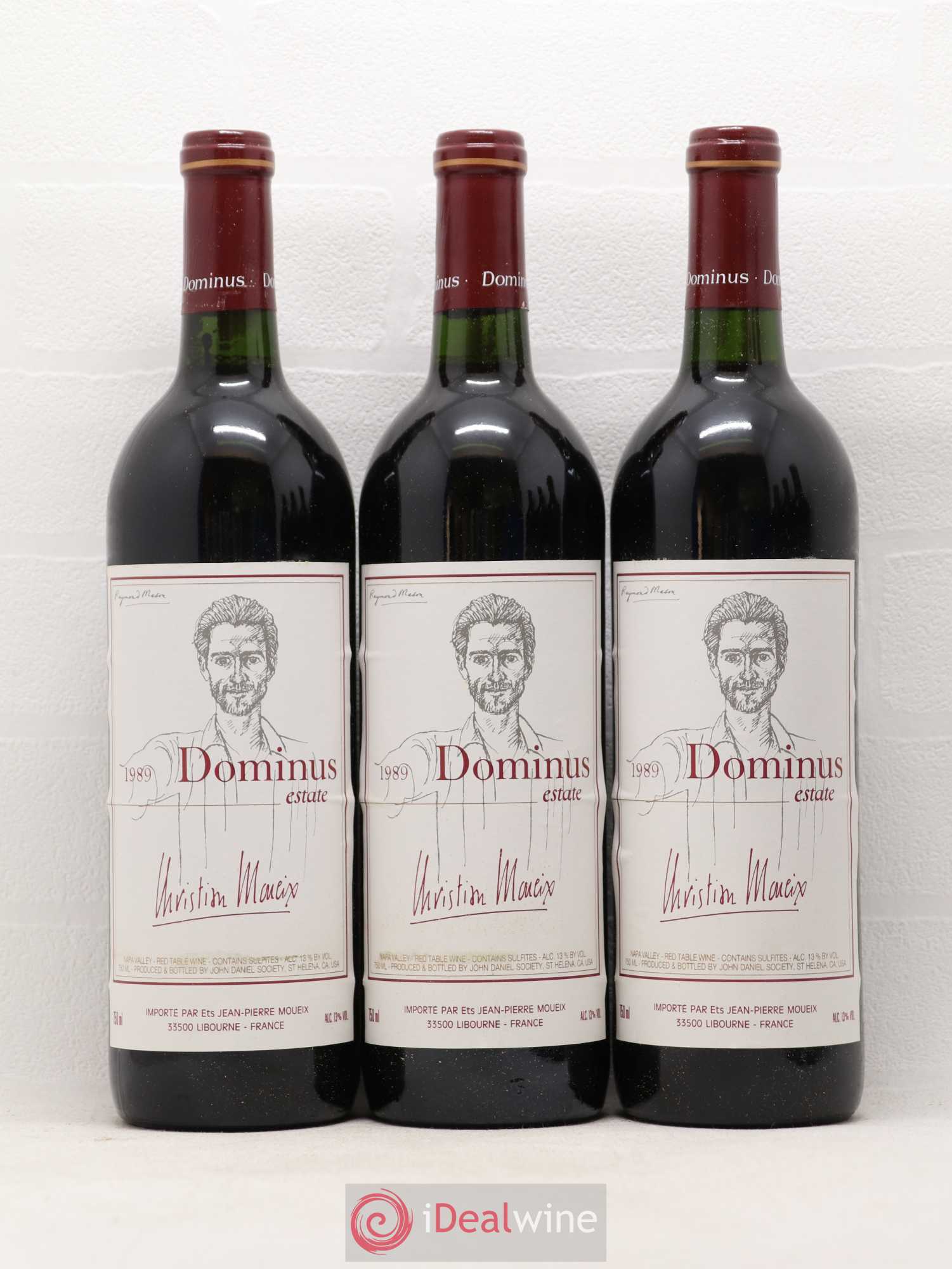 Napa Valley Dominus Christian Moueix 1989 - Lot de 6 bouteilles - 1