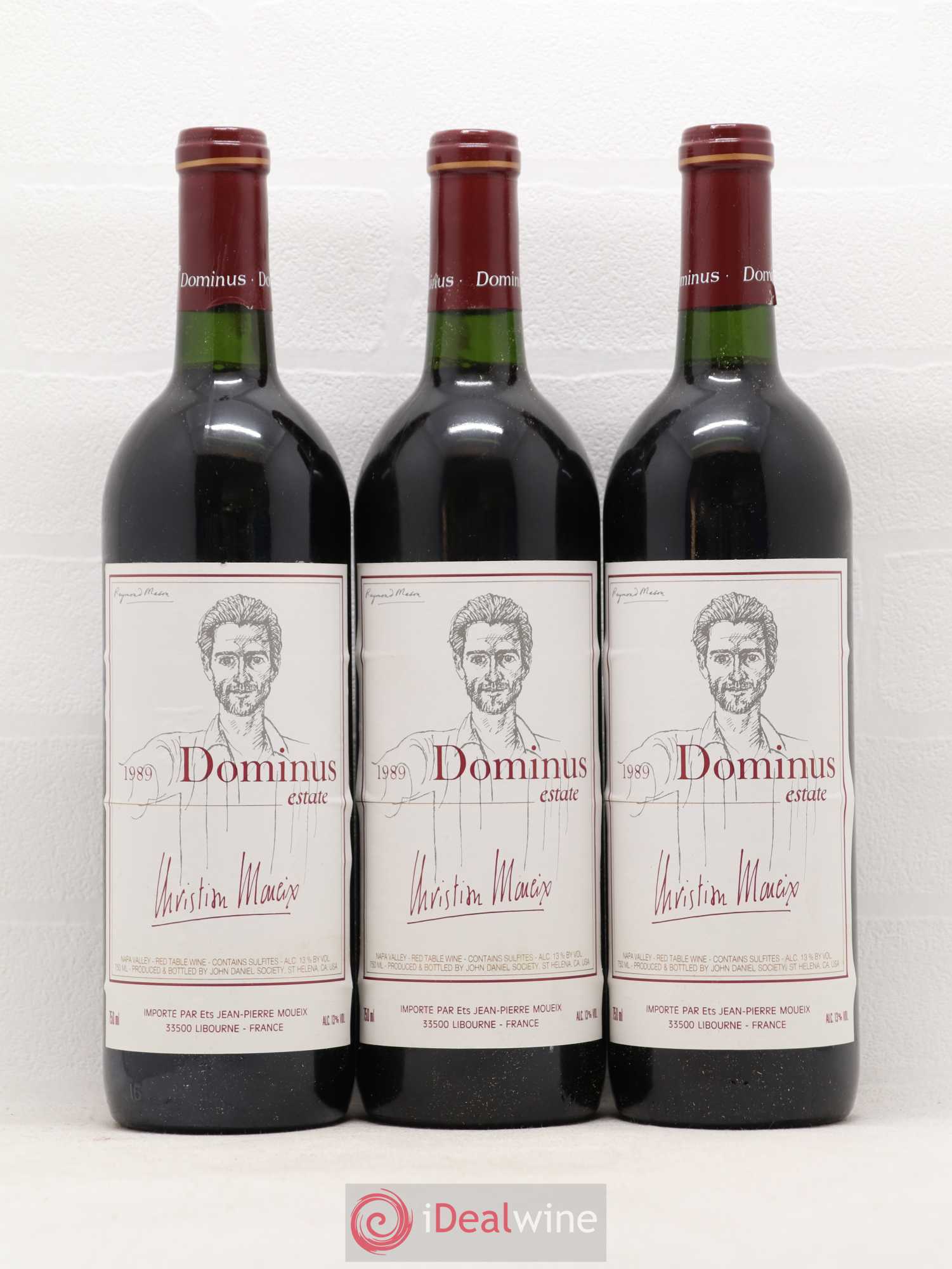 Napa Valley Dominus Christian Moueix 1989 - Lot de 6 bouteilles - 2