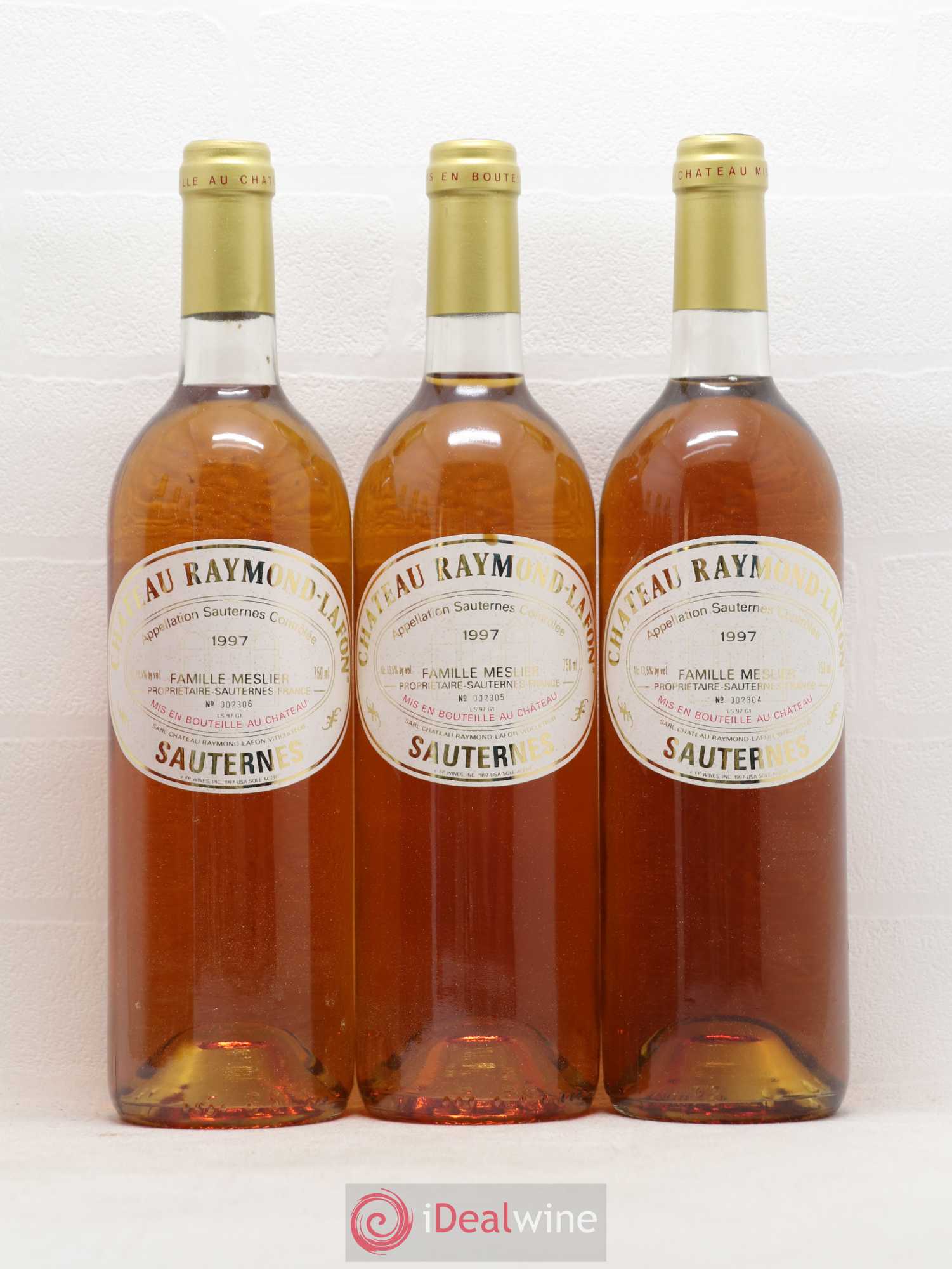 Château Raymond Lafon 1997 - Lotto di 6 bottiglie - 2