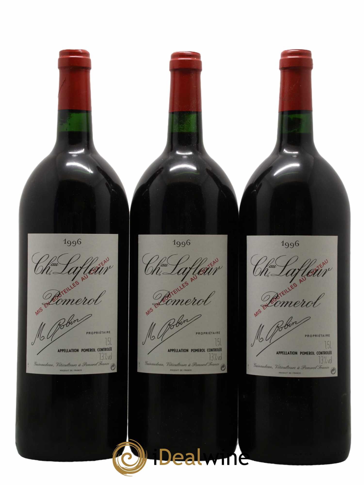 Château Lafleur 1996 - Lot de 3 magnums - 0