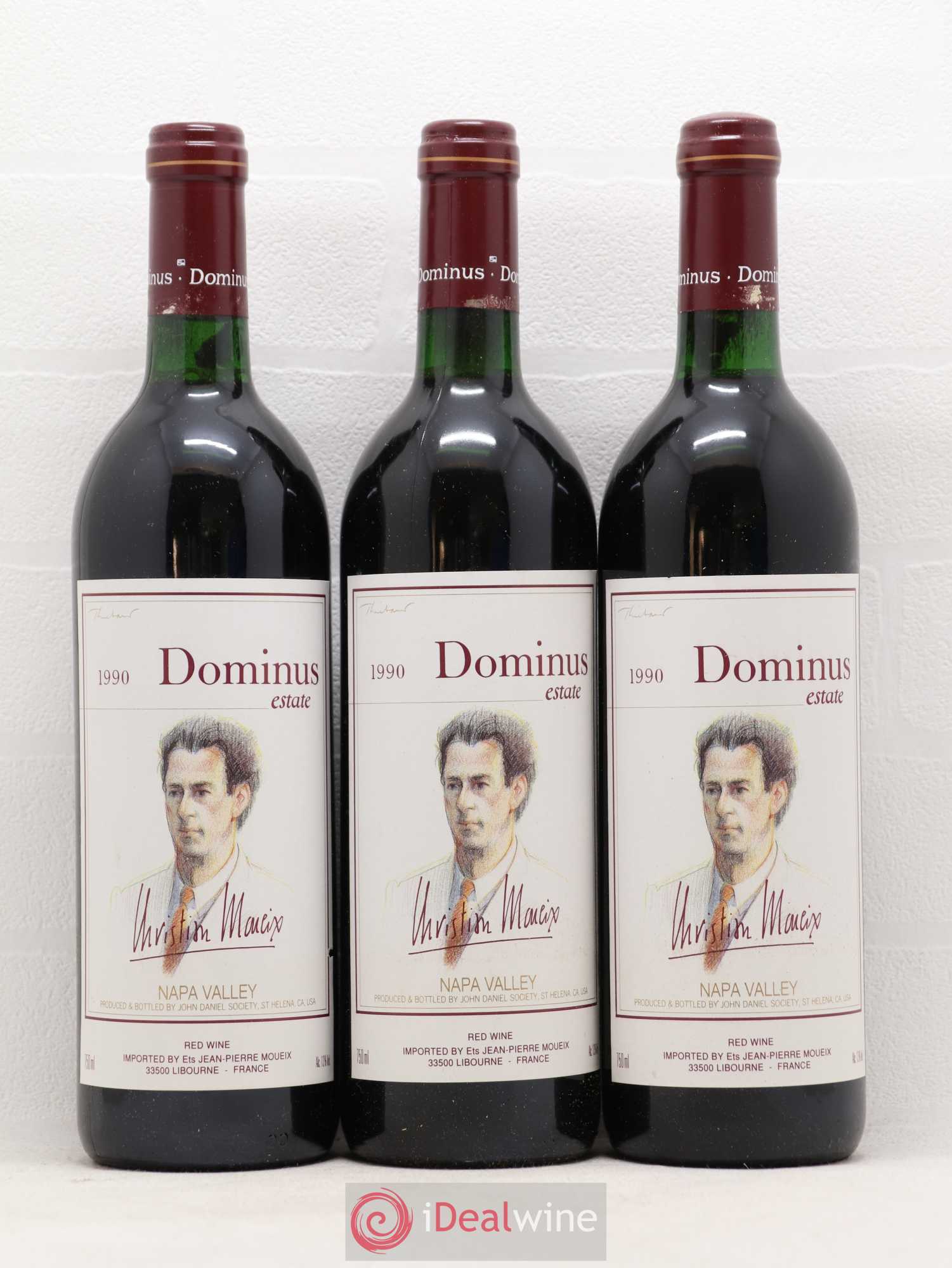 Napa Valley Dominus Christian Moueix 1990 - Lot de 6 bouteilles - 2
