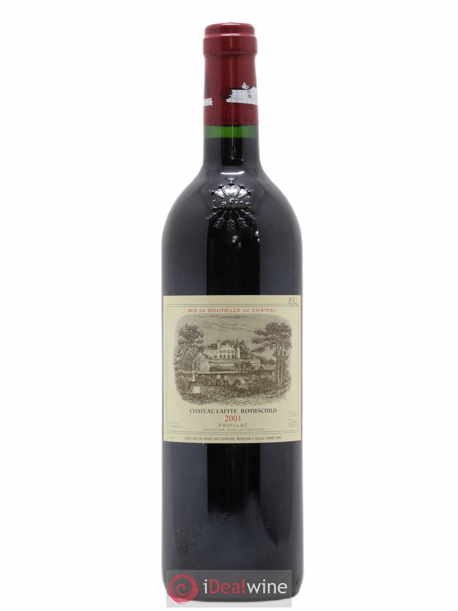 Château Lafite Rothschild 1er Grand Cru Classé 2001 - Lot de 1 bouteille - 0