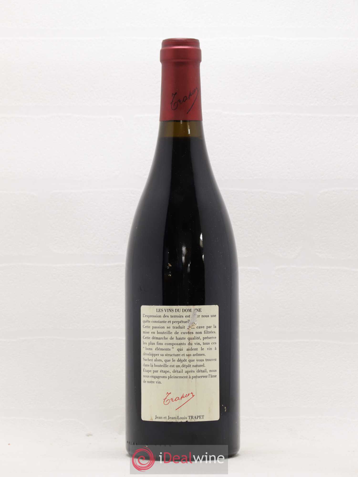 Chambertin Grand Cru Domaine Trapet 2000 - Lot de 1 bouteille - 1
