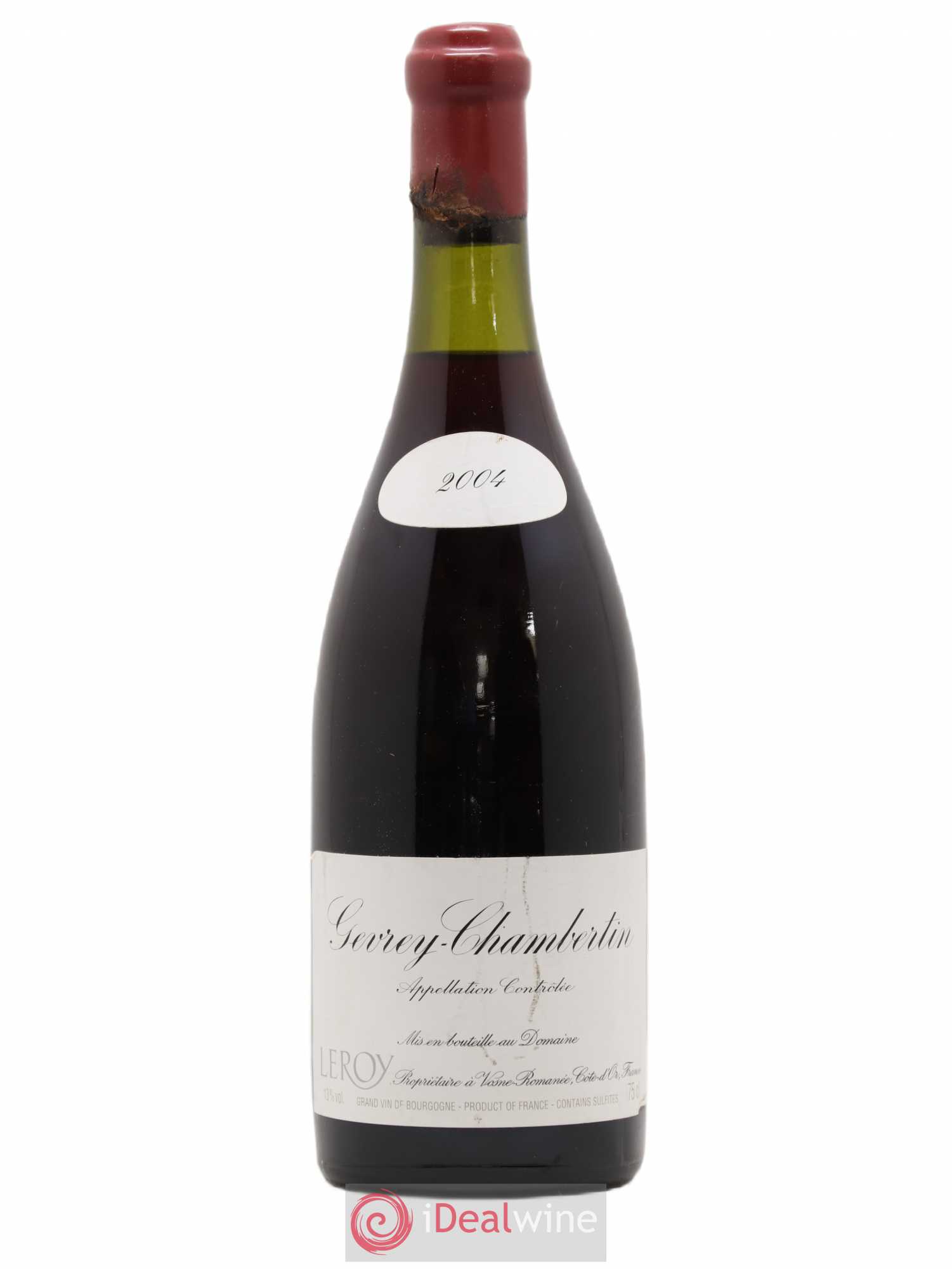 Gevrey-Chambertin Leroy (Domaine) 2004 - Lot de 1 bouteille - 0