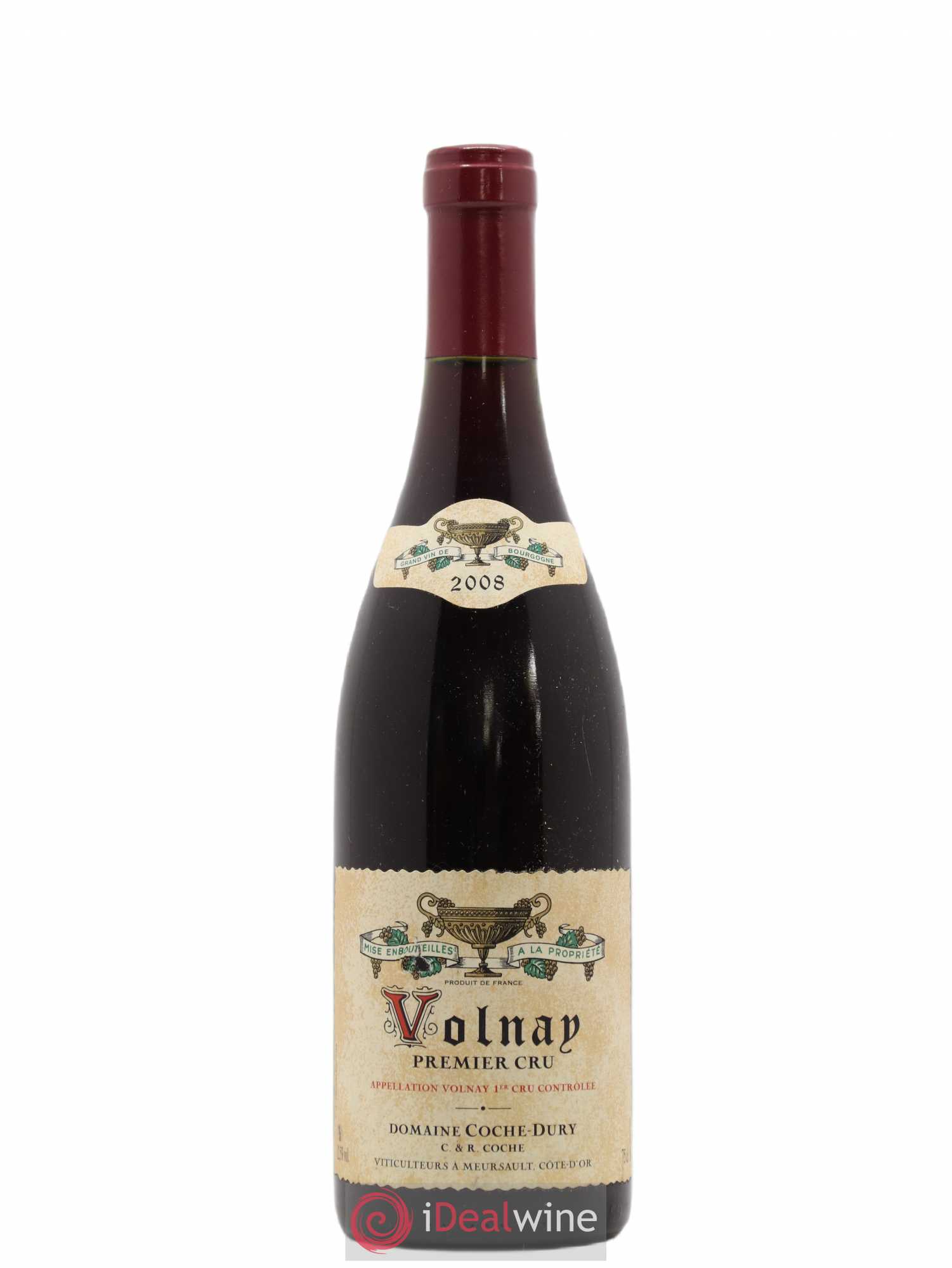 Volnay 1er Cru Coche Dury (Domaine) 2008 - Lot de 1 bouteille - 0