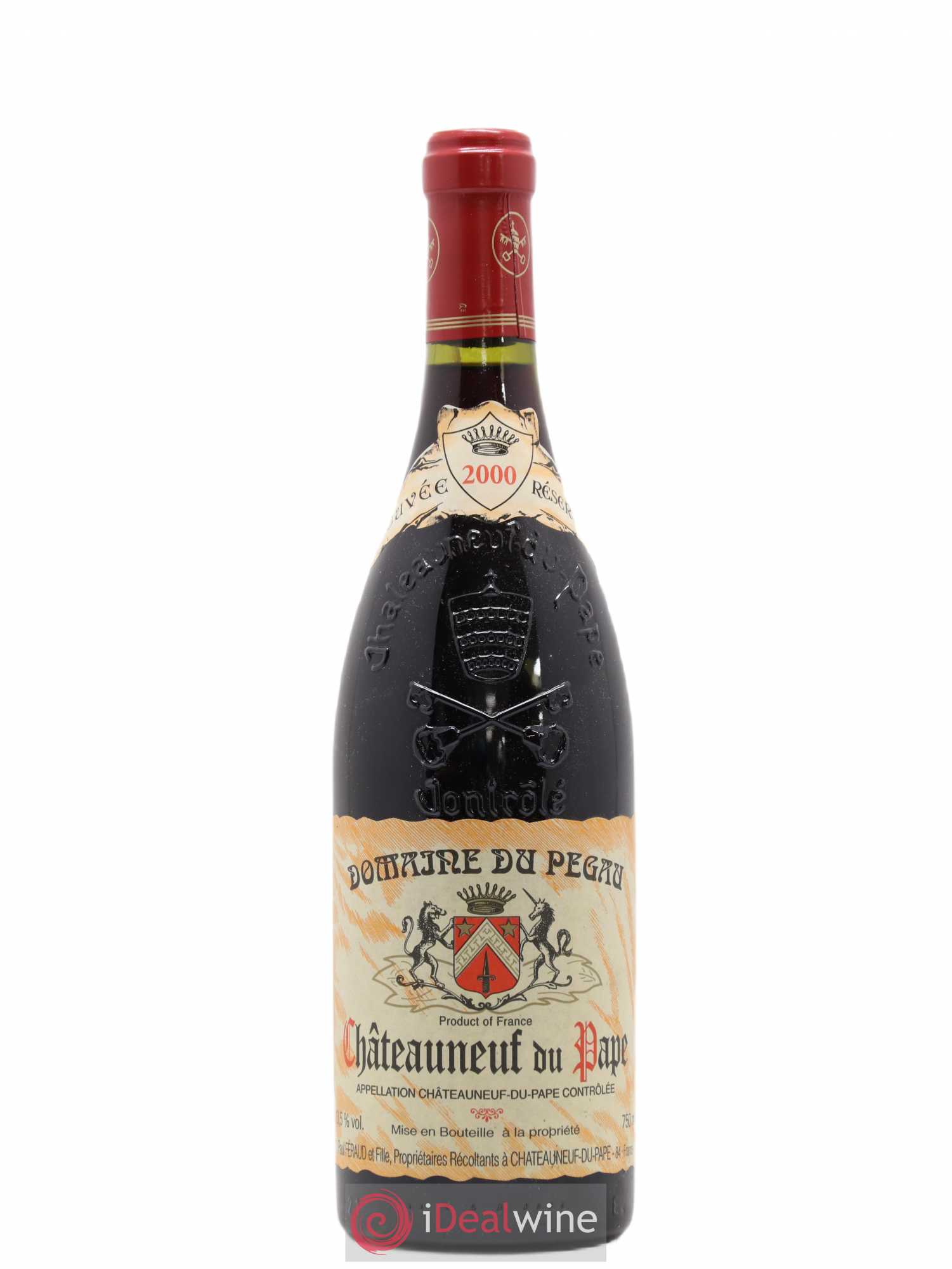 Châteauneuf-du-Pape Domaine du Pégau Cuvée Réservée Paul et Laurence Féraud (sans prix de réserve) 2000 - Lot de 1 bouteille - 0