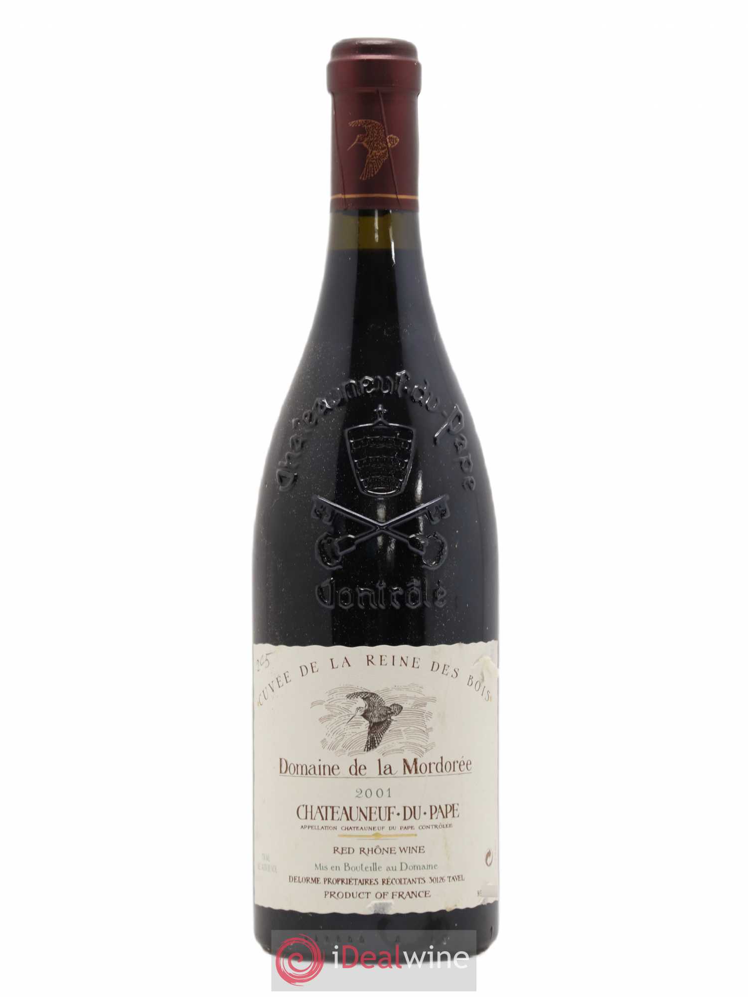 Châteauneuf-du-Pape Cuvée de la Reine des Bois La Mordorée (Domaine de) 2001 - Lot de 1 bouteille - 0