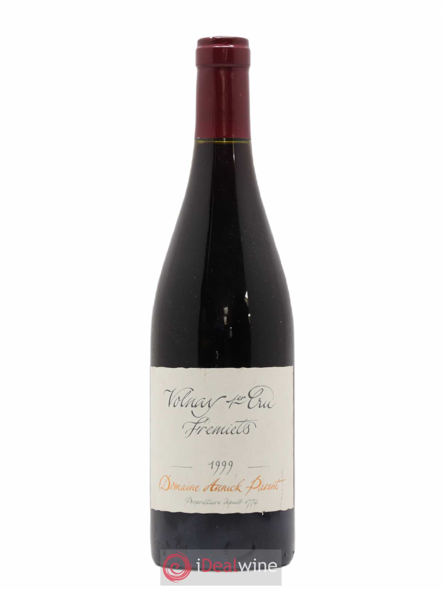 Volnay 1er Cru Les Fremiets Annick Parent (Domaine) 1999 - Lot de 1 bouteille - 0