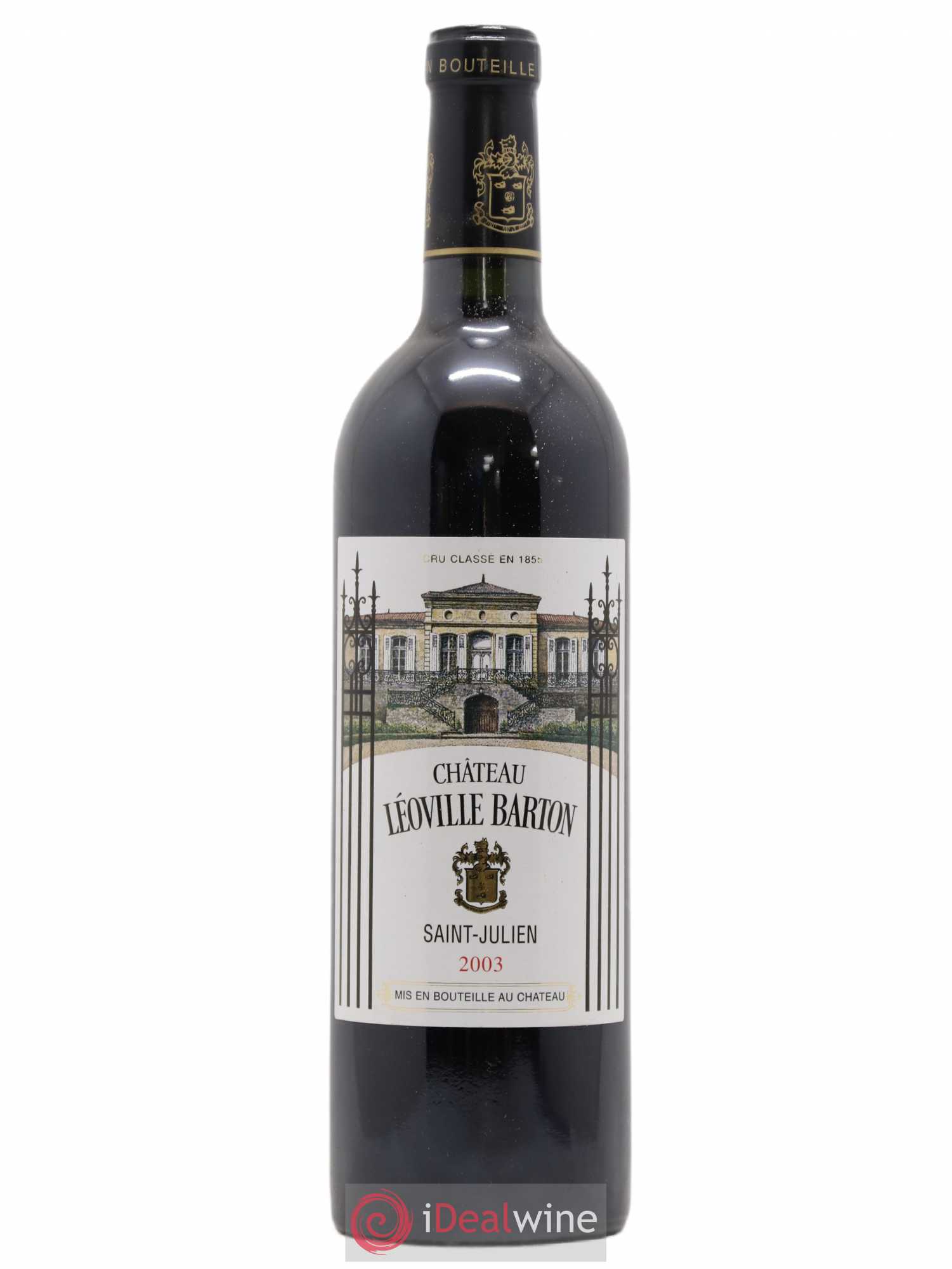 Château Léoville Barton 2ème Grand Cru Classé 2003 - Lot de 1 bouteille - 0