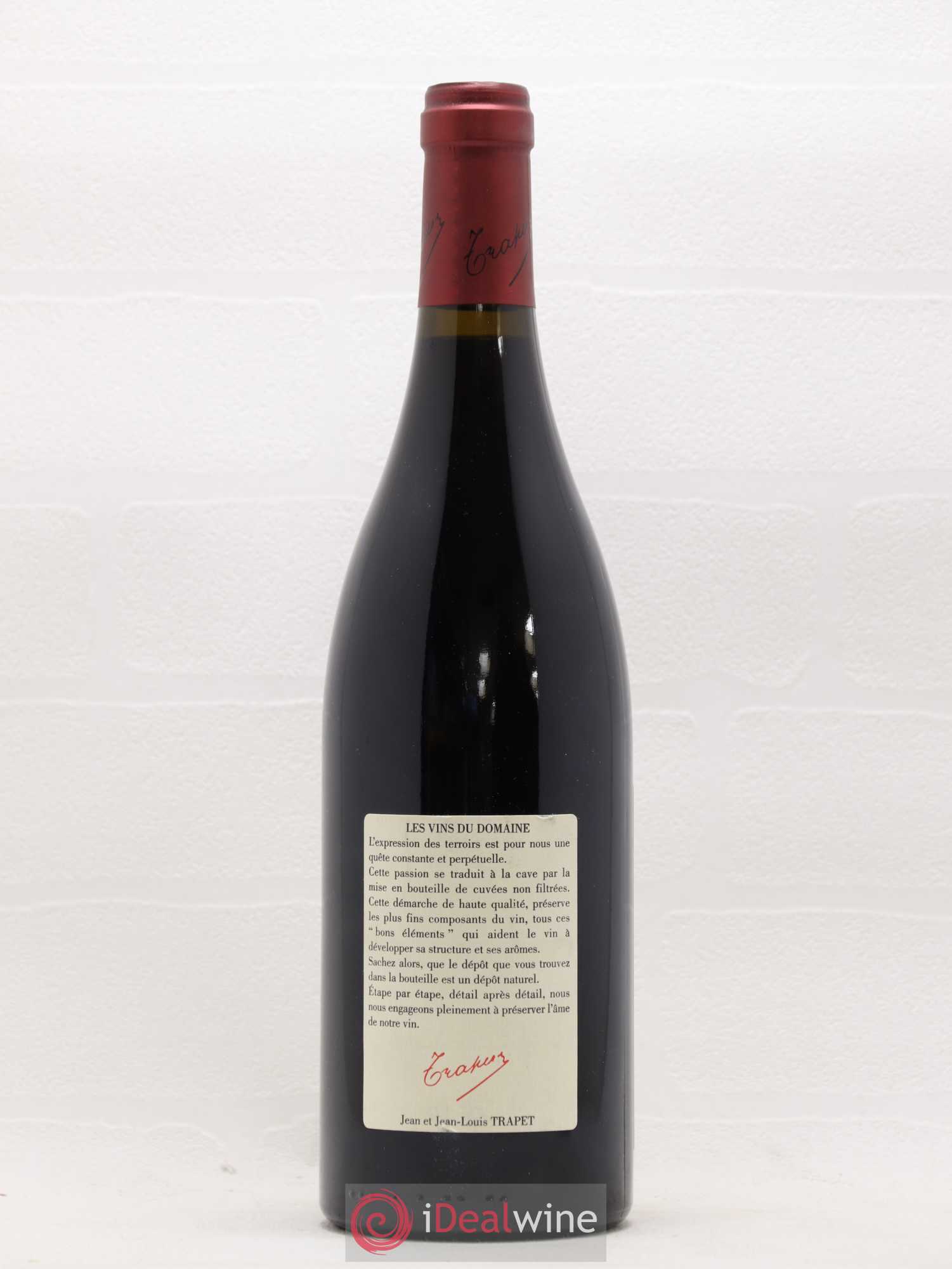 Chapelle-Chambertin Grand Cru Domaine Trapet 2000 - Lot de 1 bouteille - 1