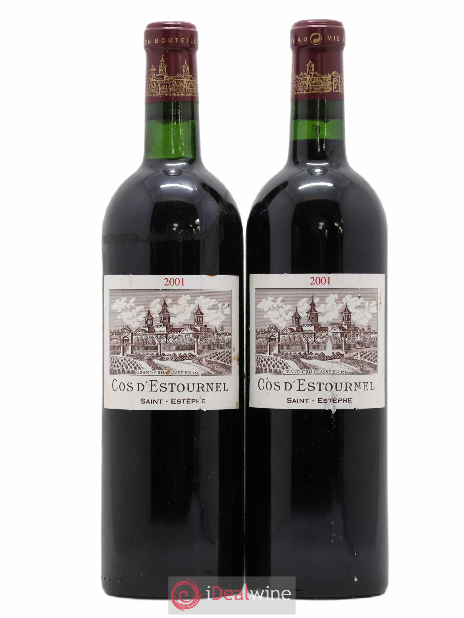 Cos d'Estournel 2ème Grand Cru Classé 2001 - Lot de 2 bouteilles - 0
