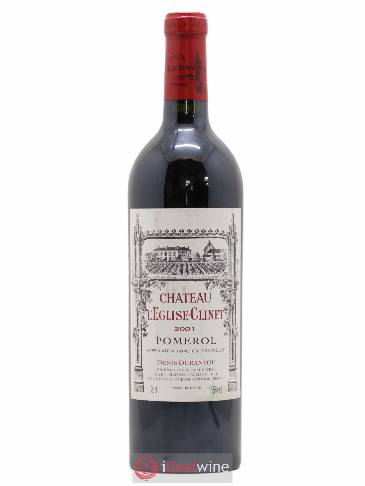 Château l' Église Clinet 2001 - Lot de 1 bouteille - 0