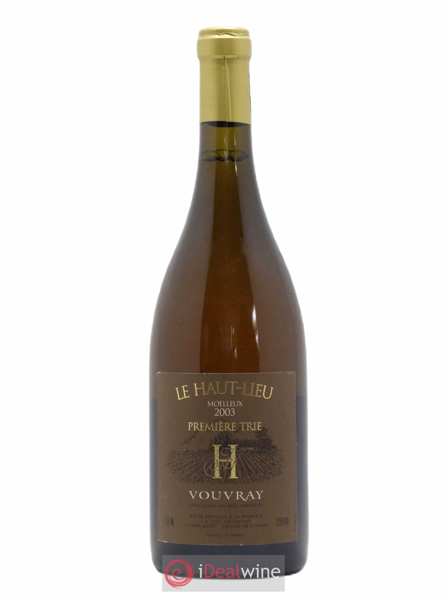 Vouvray Le Haut-Lieu Moelleux 1ère Trie Domaine Huet 2003 - Lot de 1 bouteille - 0