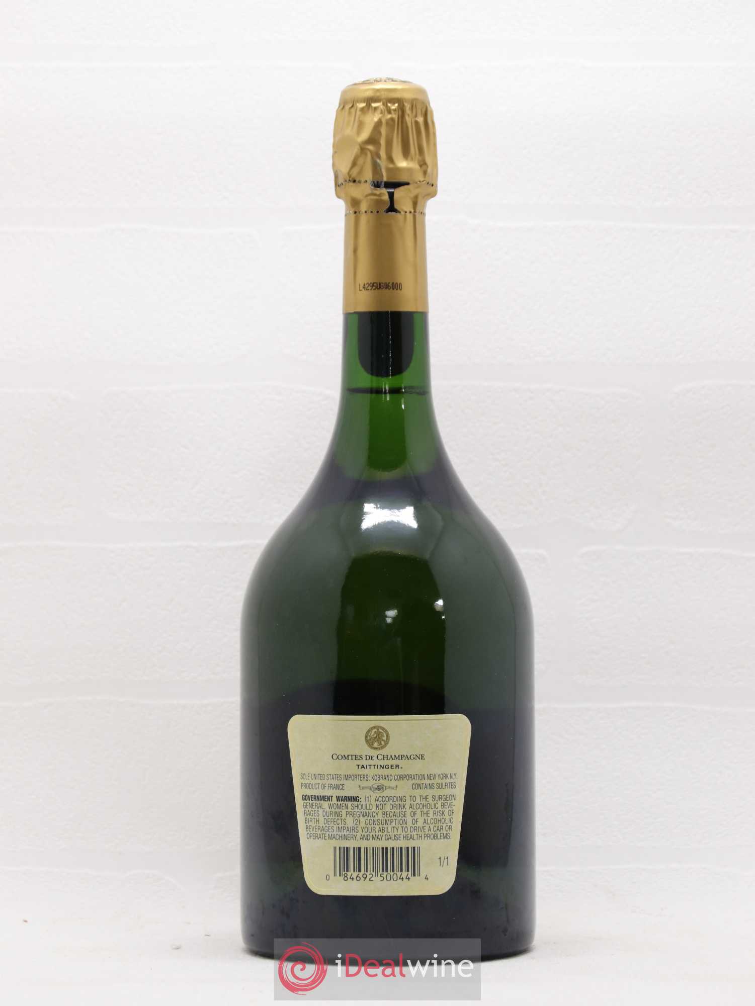 Comtes de Champagne Taittinger 1995 - Lot de 1 bouteille - 1