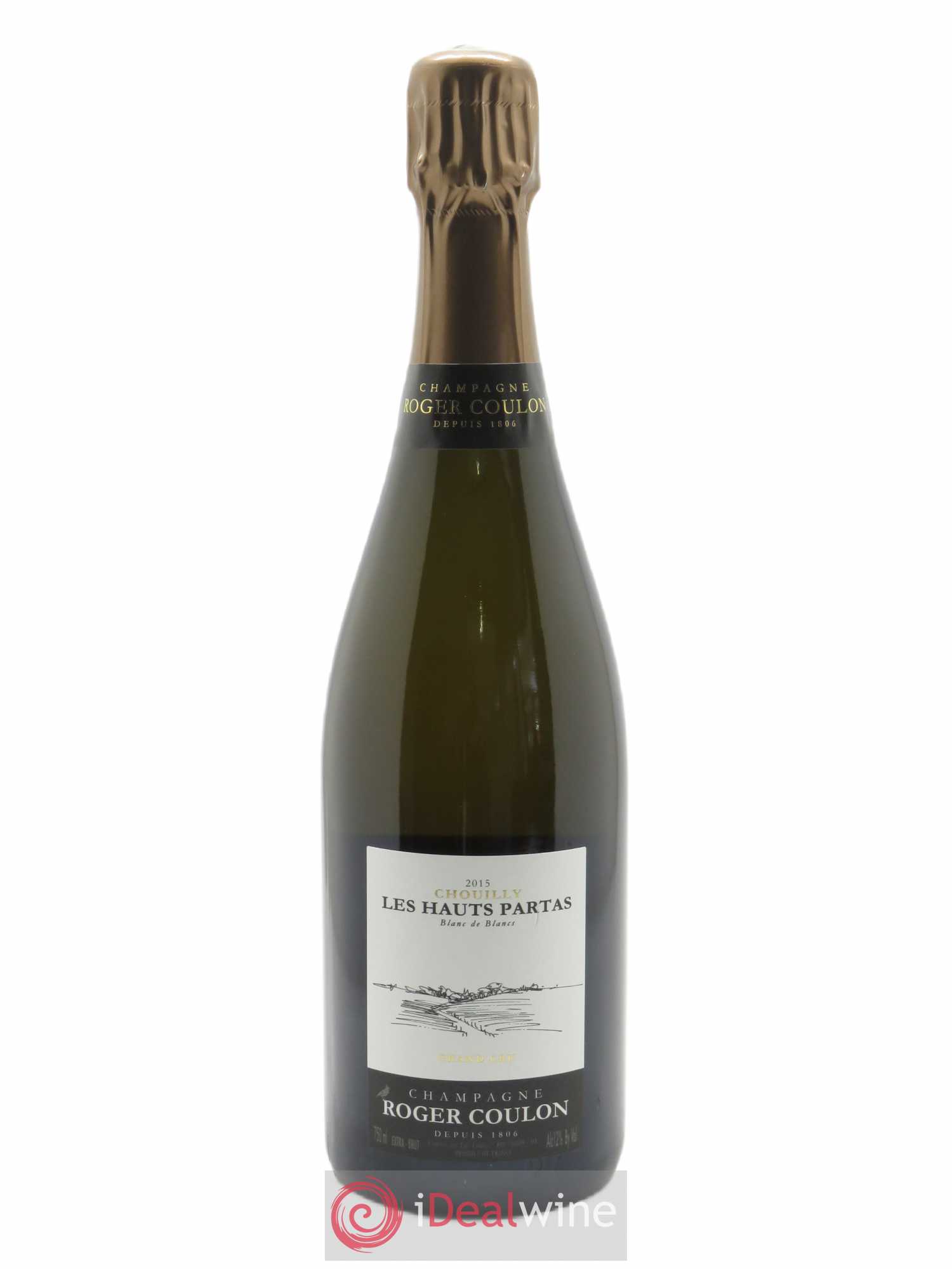 Les Haut Partas Blanc de Blancs Extra-Brut Roger Coulon 2015 - Lot of 1 bottle - 0