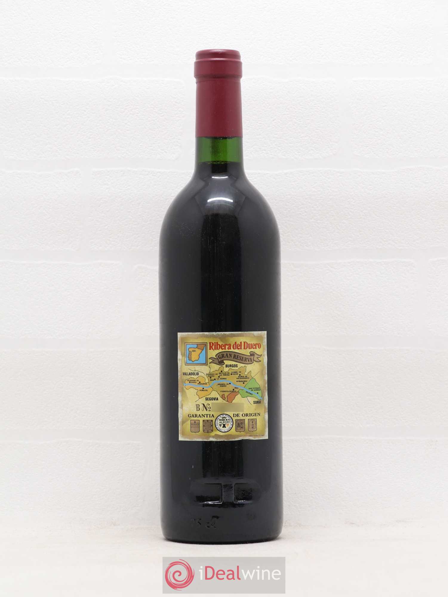 Ribera Del Duero DO Vega Sicilia Unico Famille Alvarez 1970 - Lot de 1 bouteille - 1