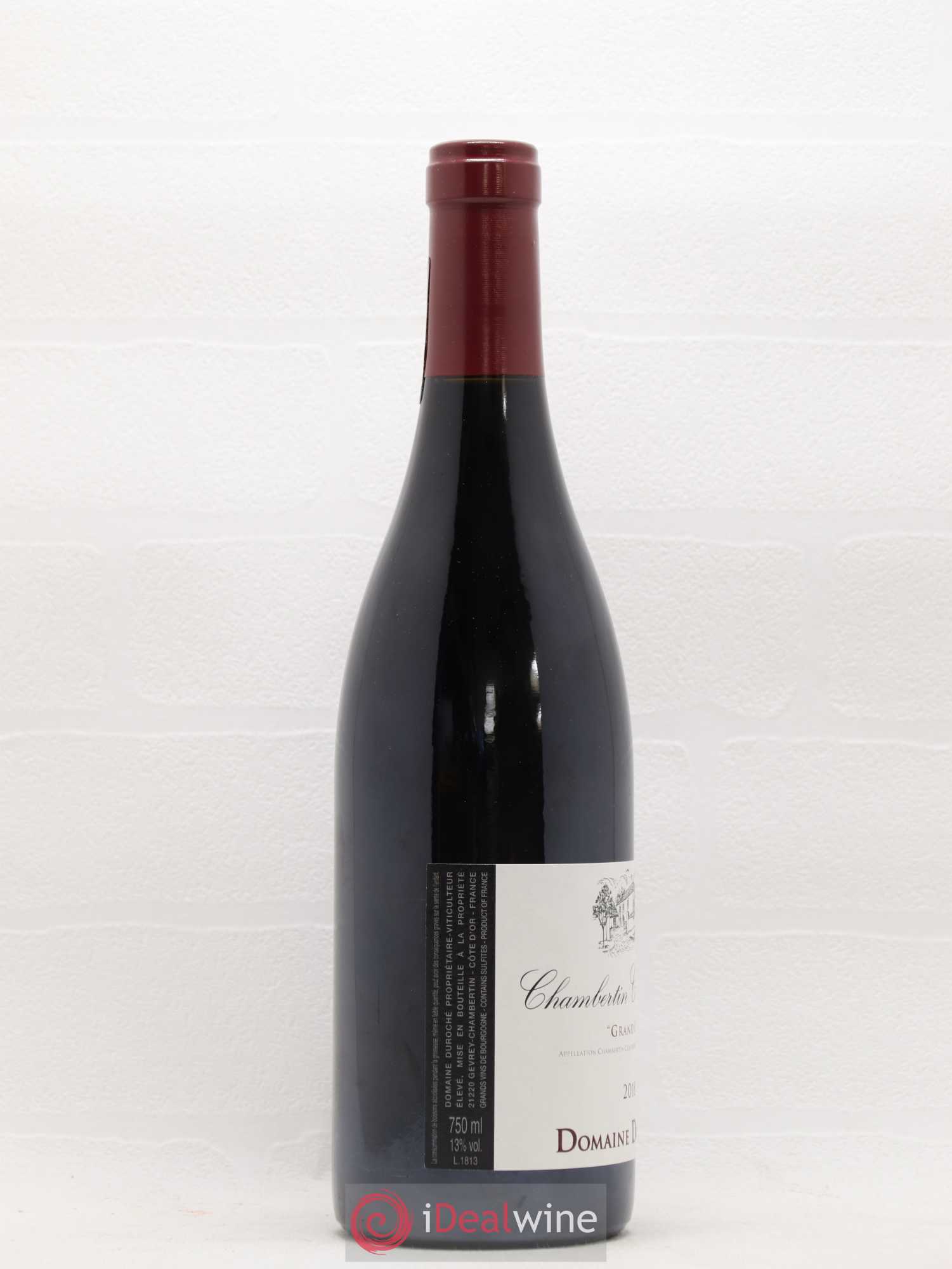 Chambertin Clos de Bèze Grand Cru Domaine Duroché 2018 - Lot de 1 bouteille - 1