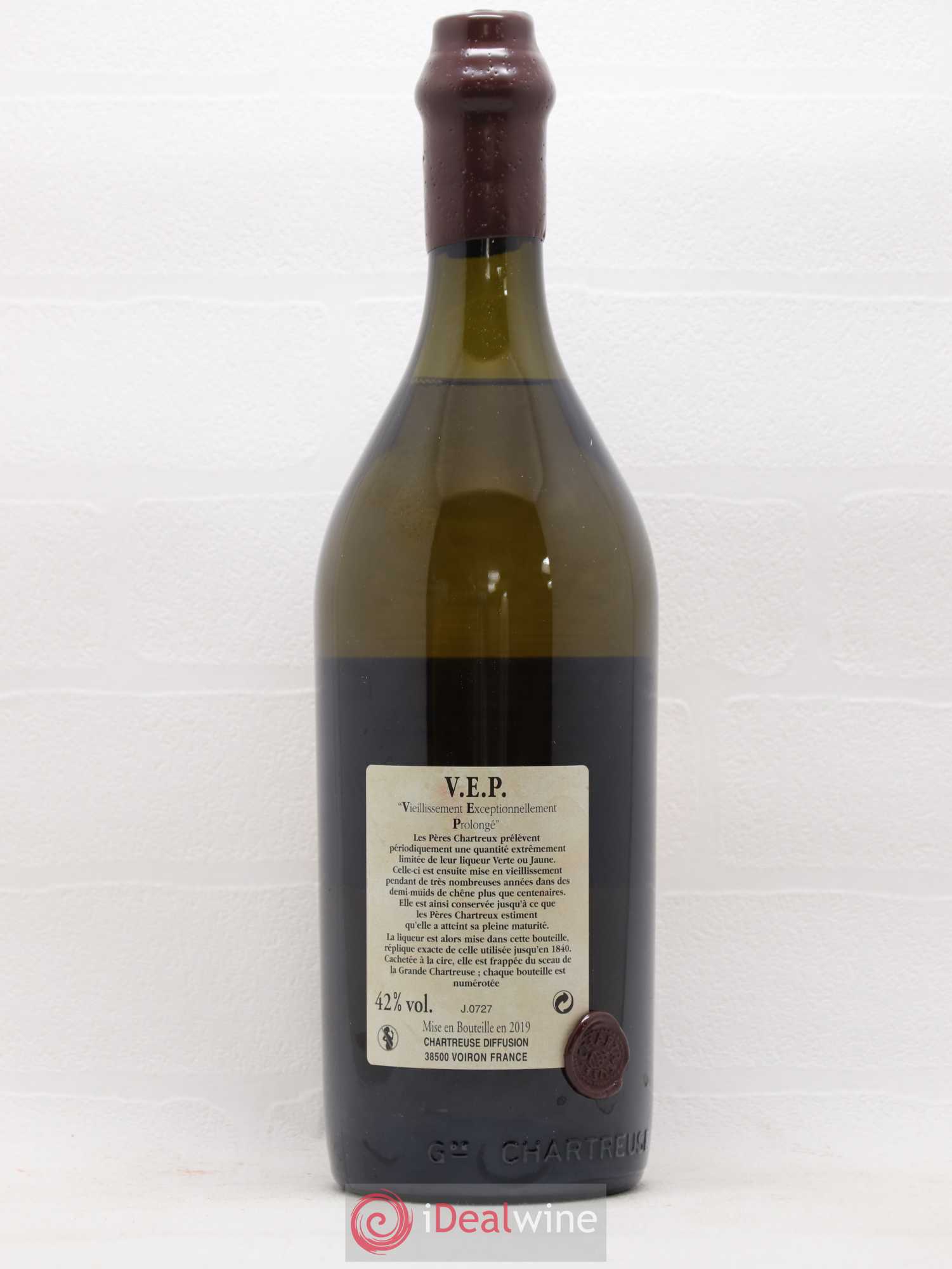 Chartreuse VEP (Vieillissement Exceptionnel Prolongé) Pères Chartreux - Lotto di 1 litro - 1