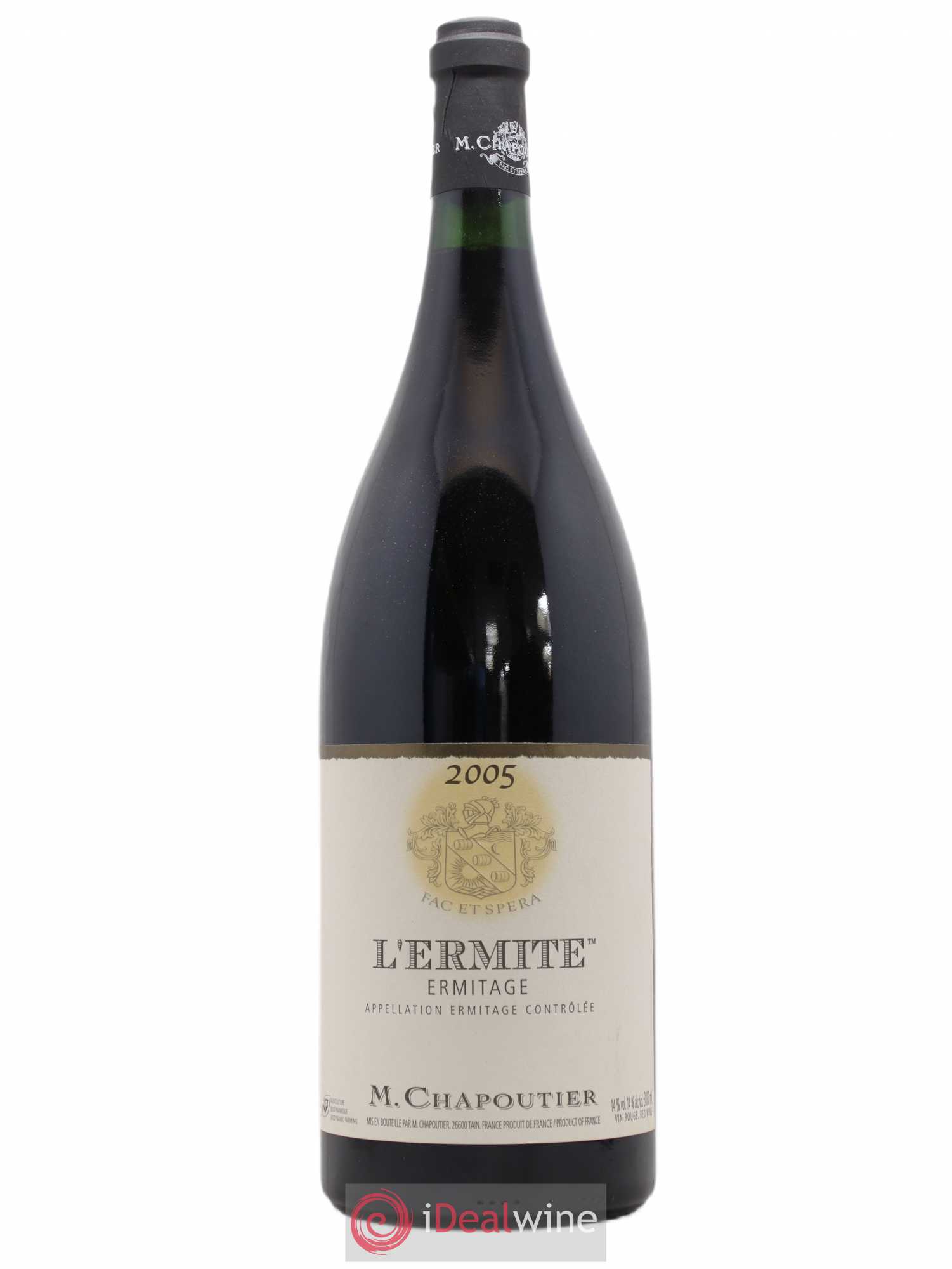 Hermitage Ermitage l'Ermite Chapoutier 2005 - Lot de 1 double magnum - 0