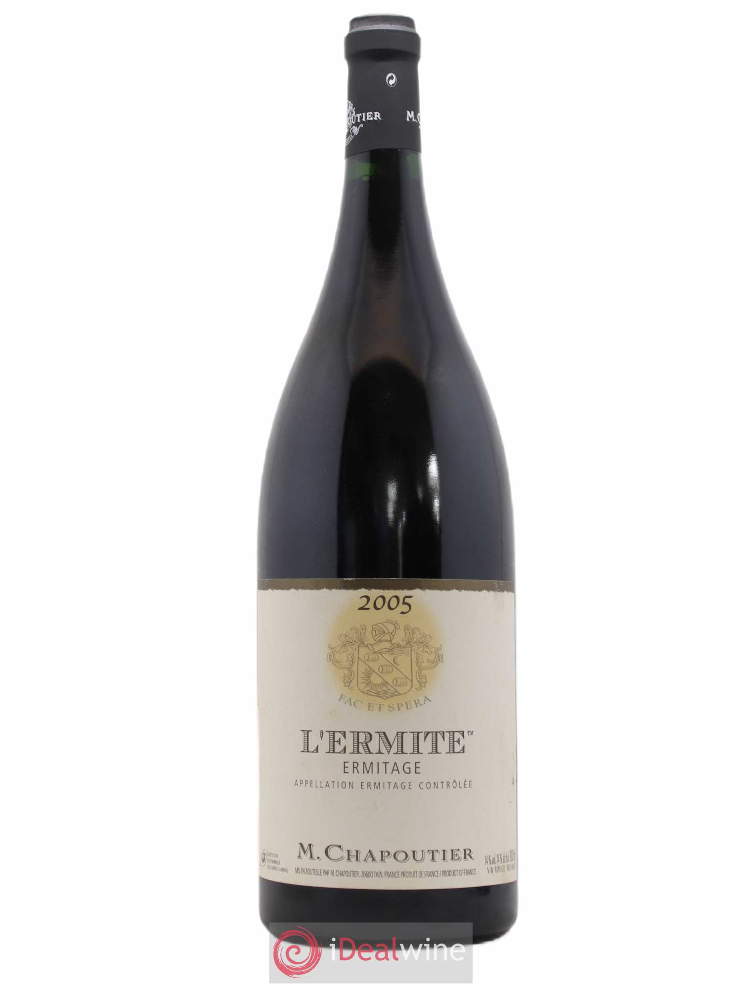 Hermitage Ermitage l'Ermite Chapoutier 2005 - Lot de 1 double magnum - 0