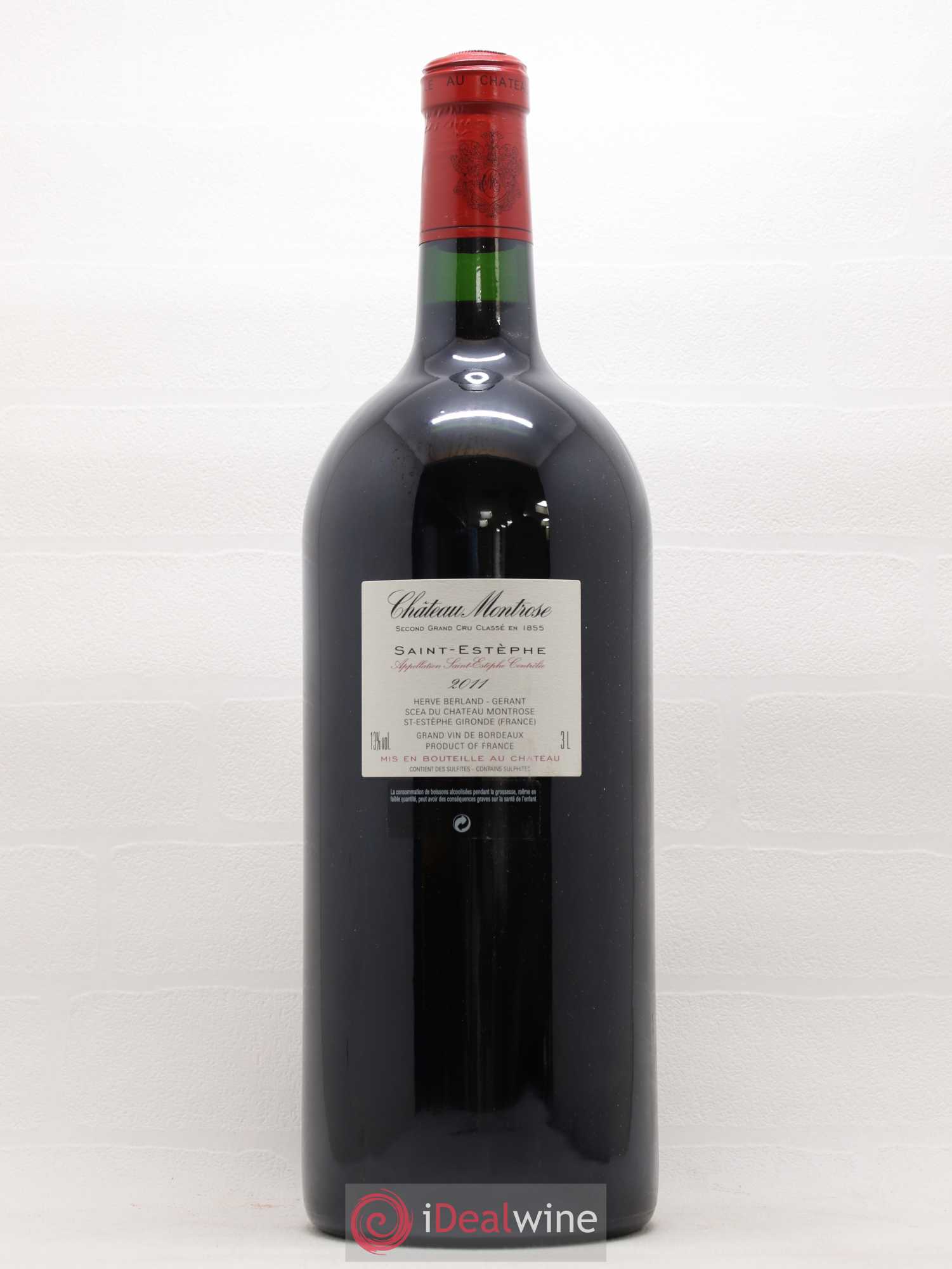 Château Montrose 2ème Grand Cru Classé 2011 - Lot de 1 double magnum - 1