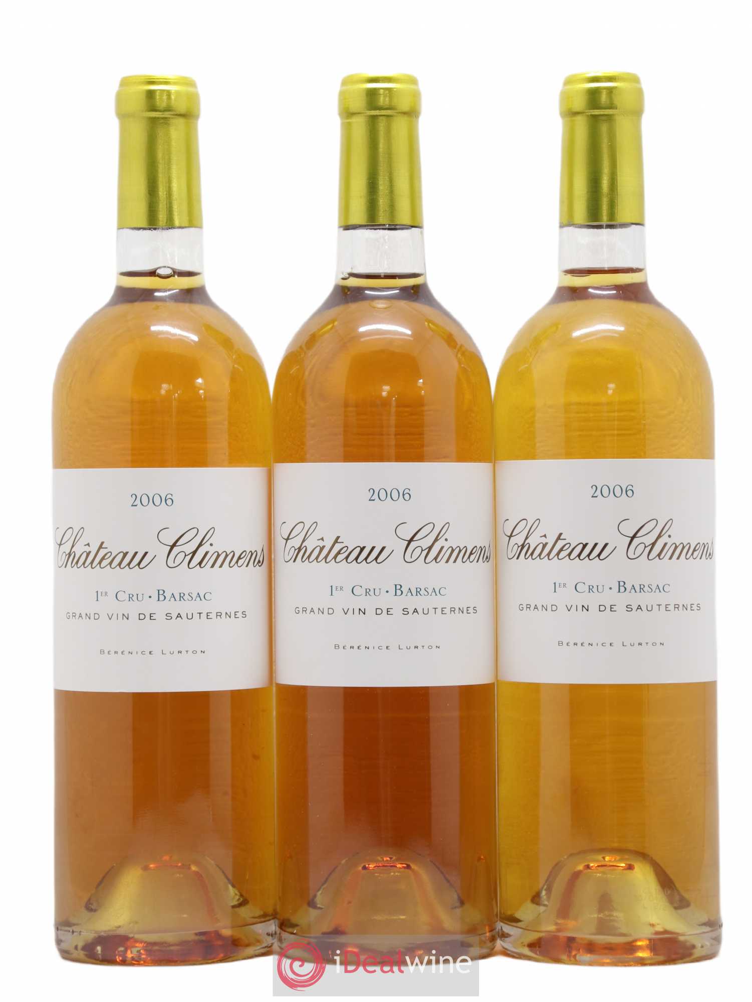 Château Climens 1er Grand Cru Classé 2006 - Lotto di 3 bottiglie - 0