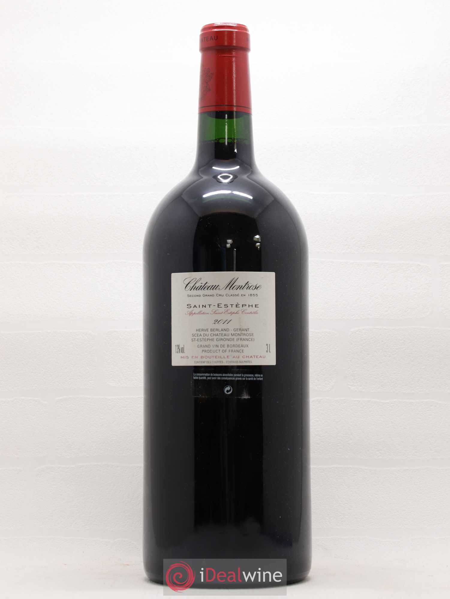 Château Montrose 2ème Grand Cru Classé 2011 - Lot de 1 double magnum - 1
