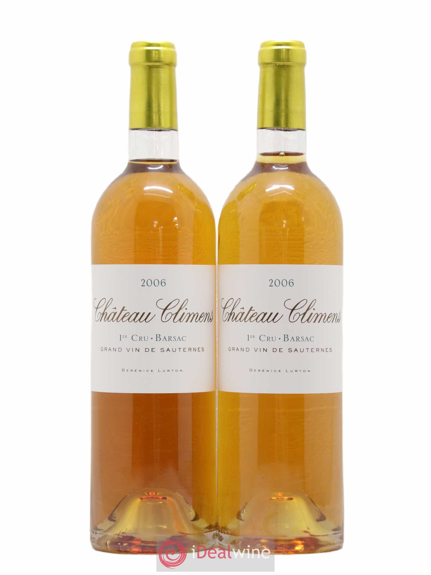 Château Climens 1er Grand Cru Classé 2006 - Lotto di 2 bottiglie - 0