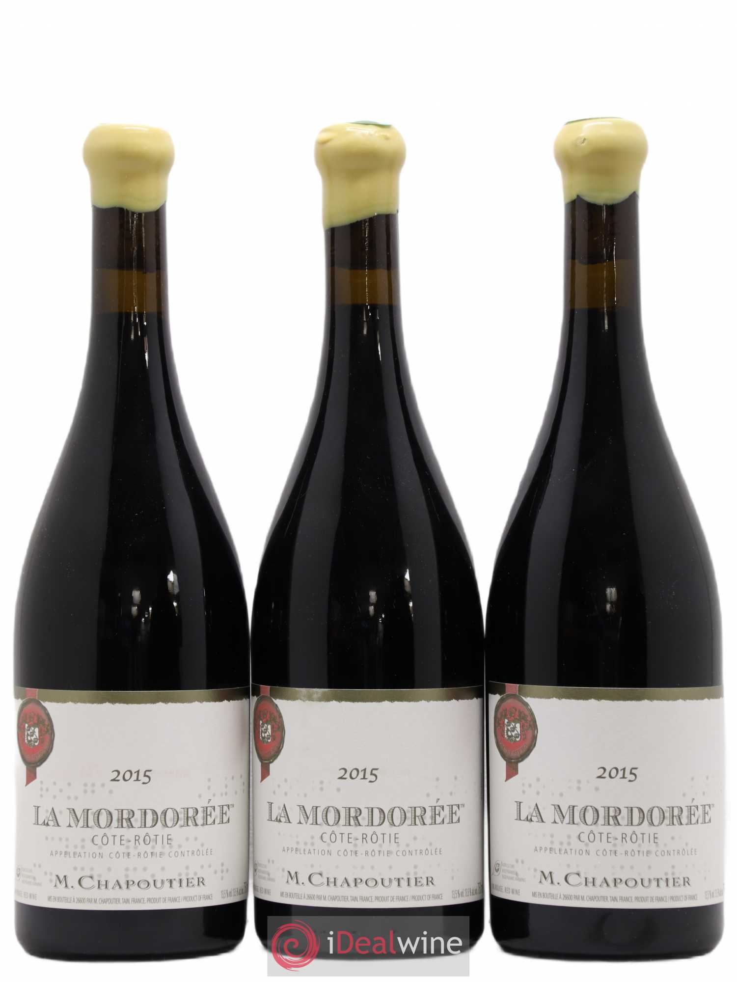 Côte-Rôtie La Mordorée Chapoutier 2015 - Lot de 3 bouteilles - 0