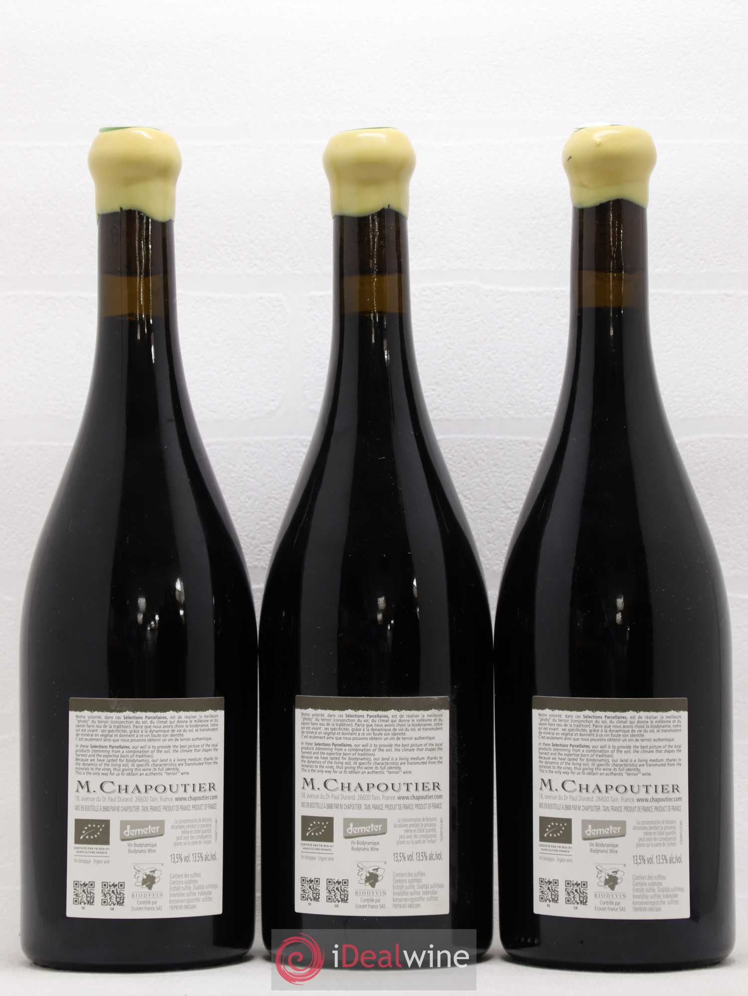 Côte-Rôtie La Mordorée Chapoutier 2015 - Lot de 3 bouteilles - 1