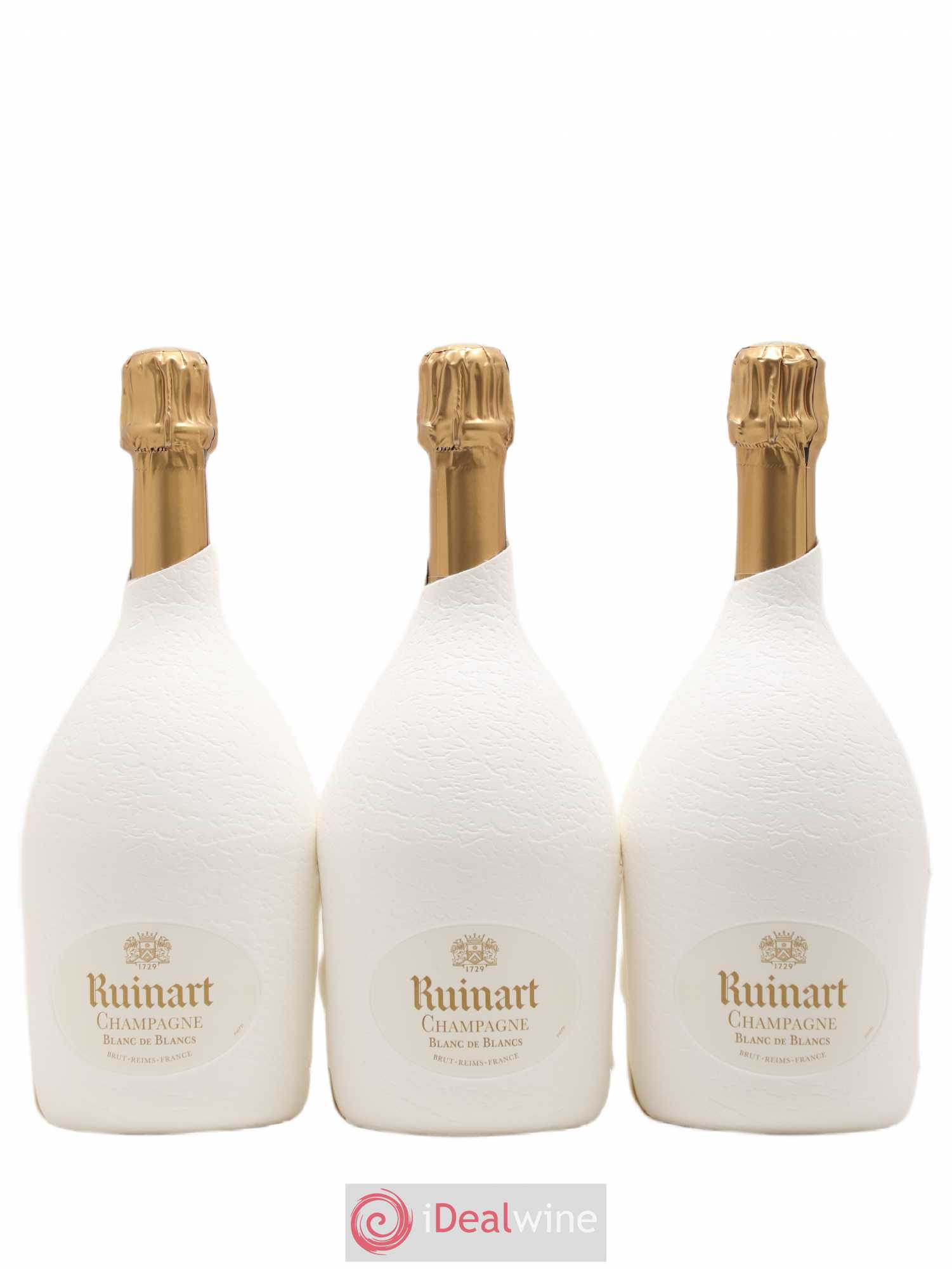 Blanc de Blancs Brut Ruinart - Lot of 3 bottles - 0