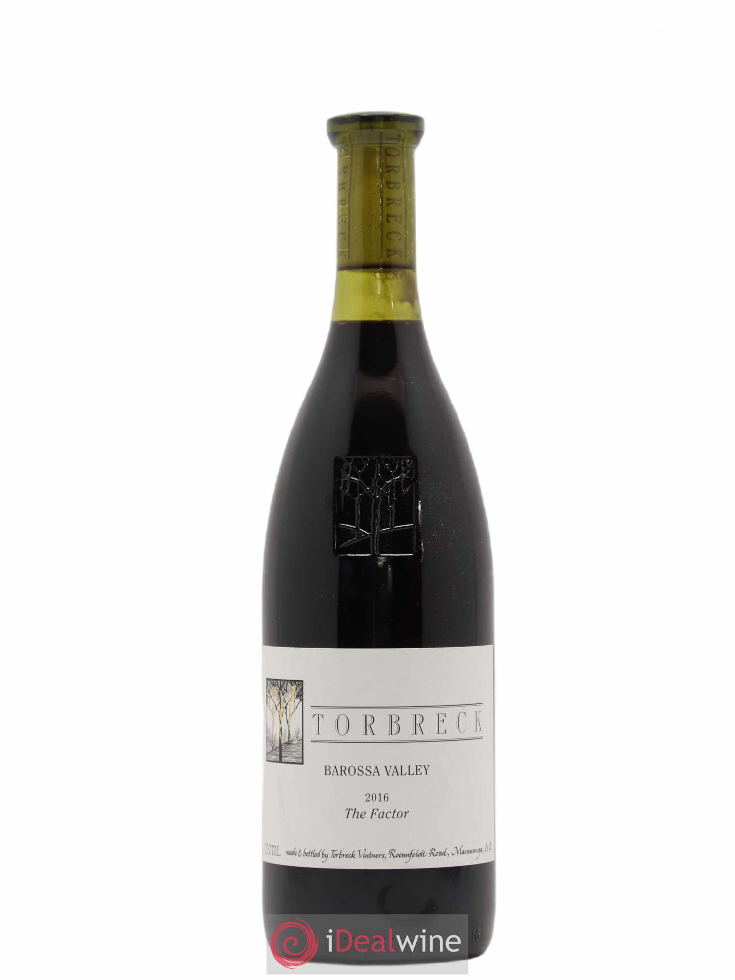 Barossa Valley Torbreck The Factor 2016 - Lot de 1 bouteille - 0
