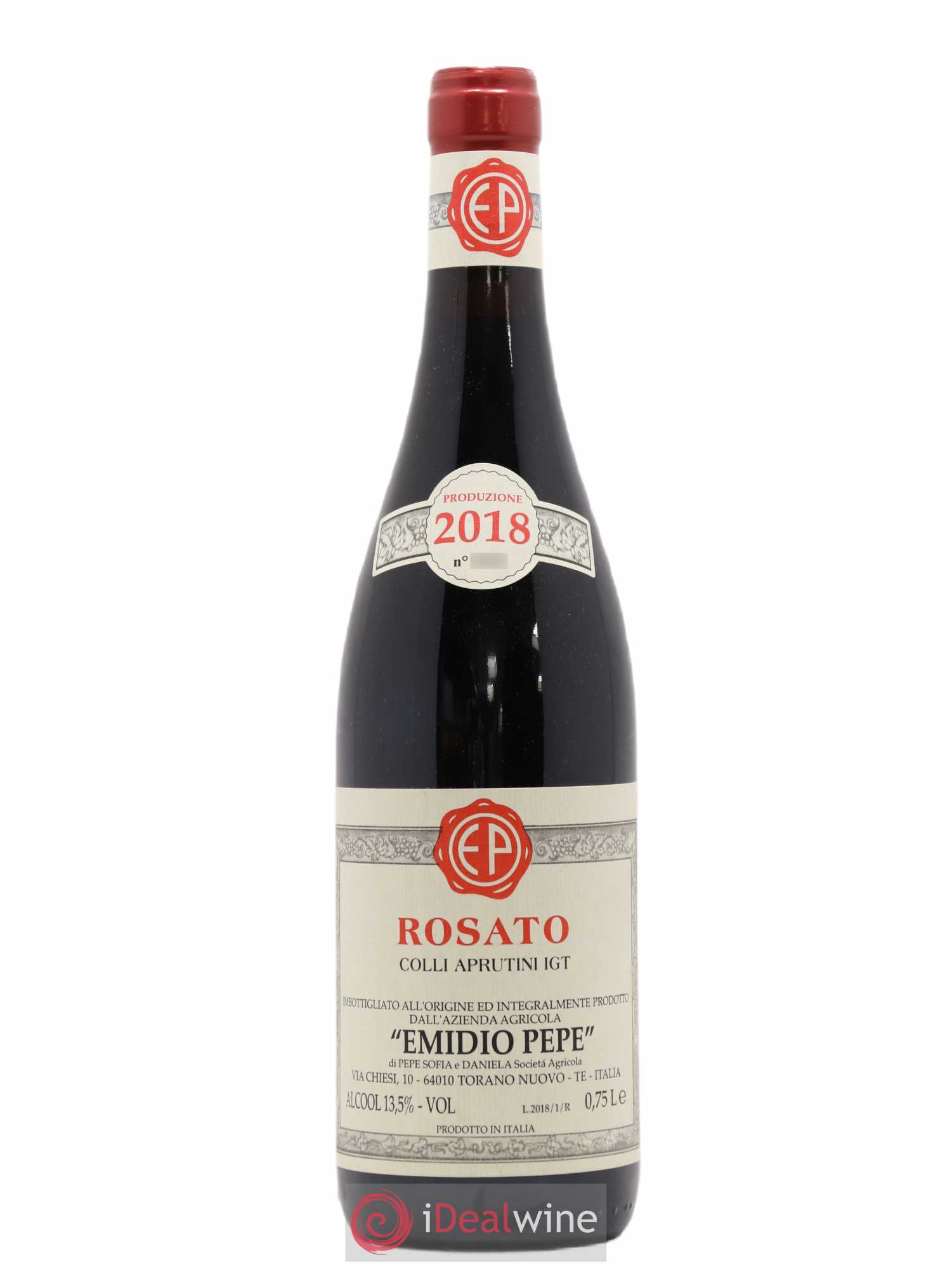 Italie IGT Colli Aprutini Rosato Emidio Pepe 2018 - Posten von 1 Flasche - 0