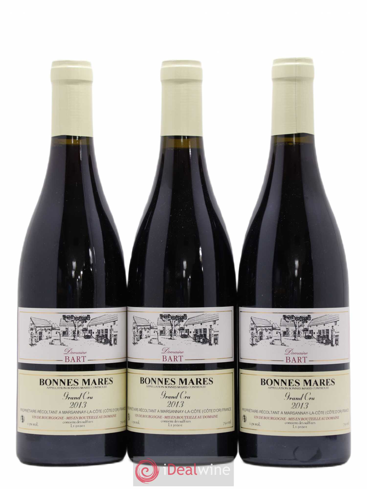 Bonnes-Mares Grand Cru Bart (Domaine) 2013 - Lot de 3 bouteilles - 0