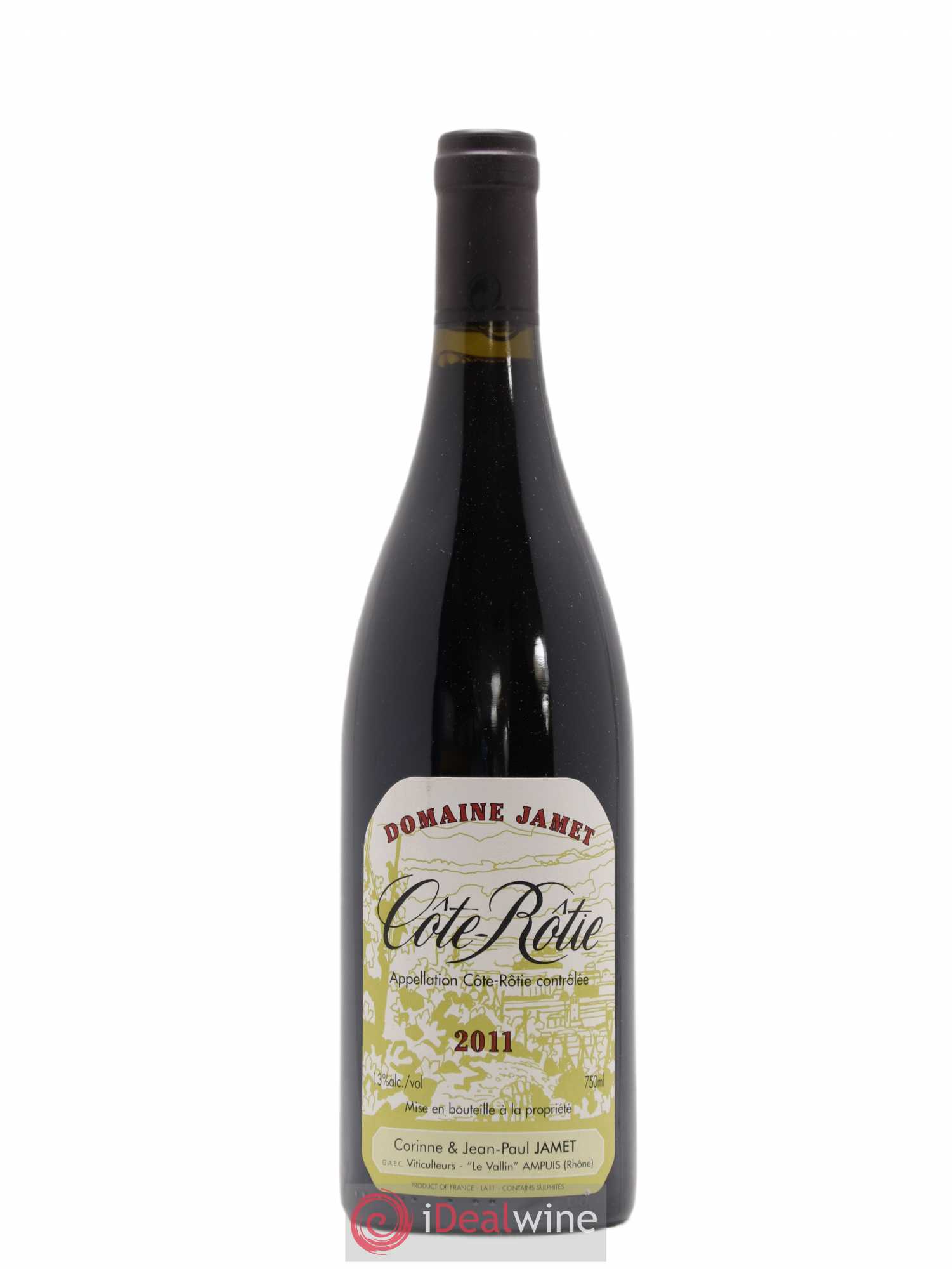 Côte-Rôtie Jamet (Domaine) 2011 - Lot de 1 bouteille - 0