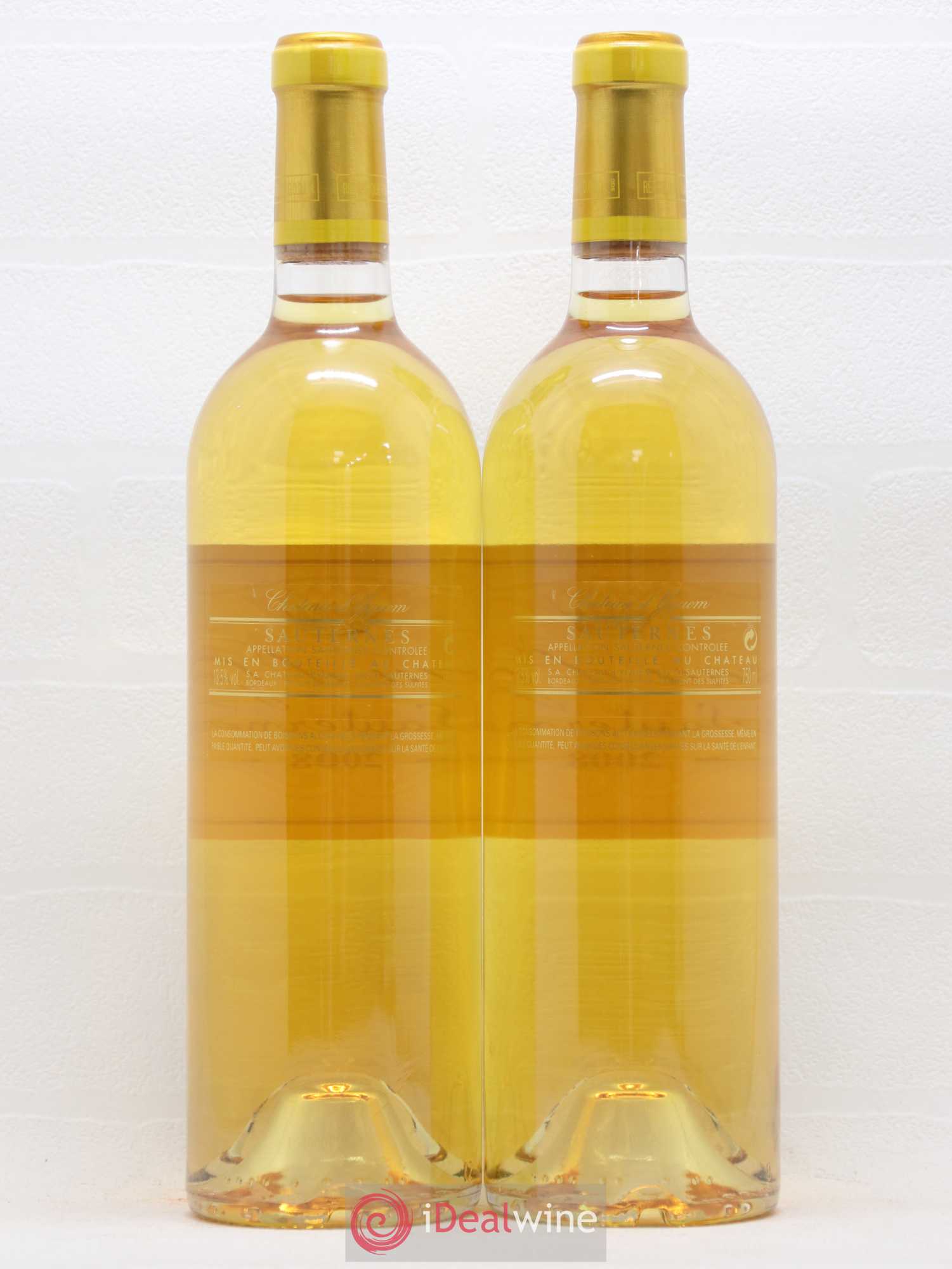 Château d' Yquem 1er Cru Classé Supérieur 2008 - Lotto di 2 bottiglie - 1