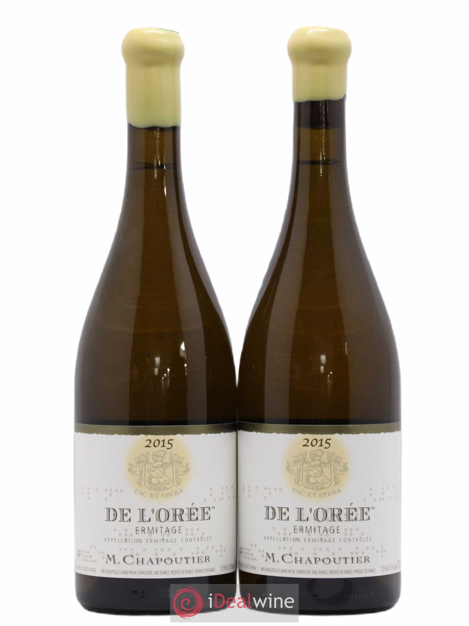 Hermitage Ermitage de l'Orée Chapoutier 2015 - Lot de 2 bouteilles - 0