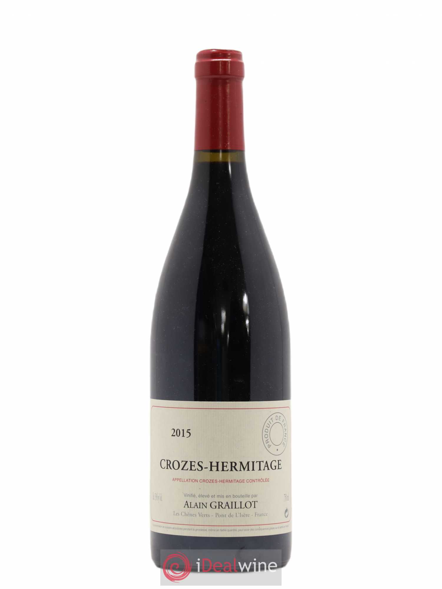 Crozes-Hermitage Domaine Graillot 2015 - Lot de 1 bouteille - 0
