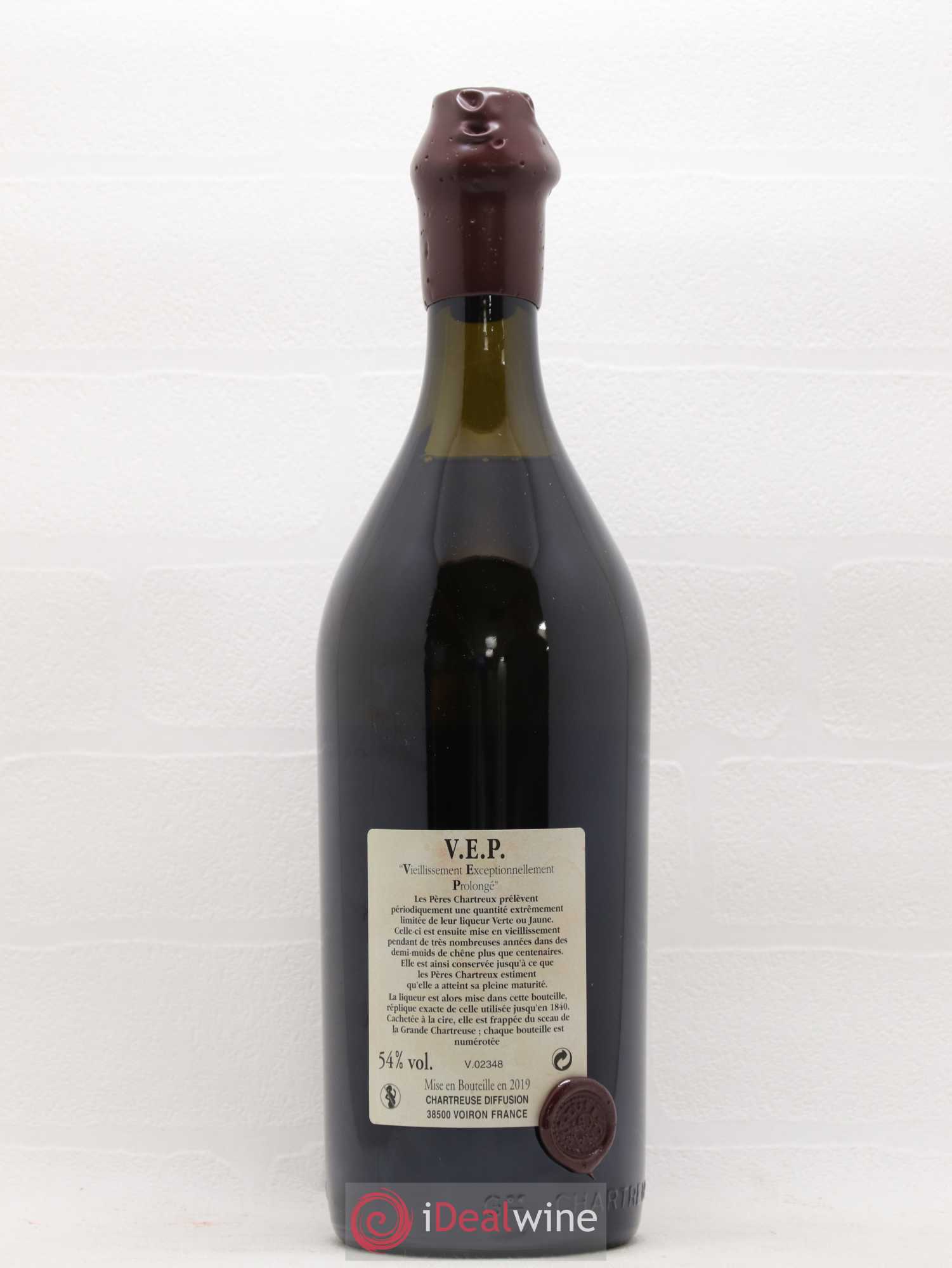 Chartreuse VEP (Vieillissement Exceptionnel Prolongé) Pères Chartreux - Lotto di 1 litro - 1