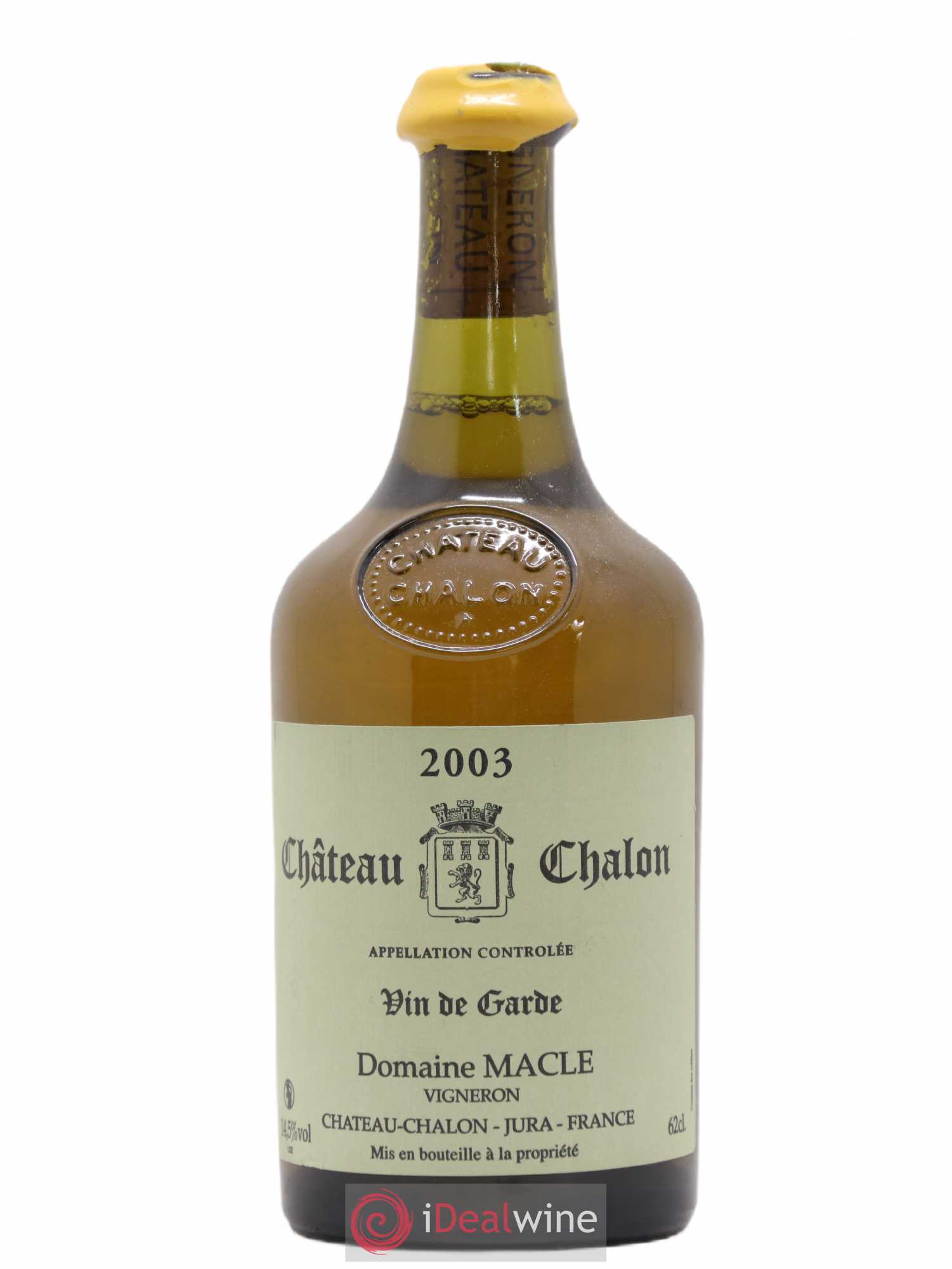 Château-Chalon Jean Macle 2003 - Lot de 1 bouteille - 0