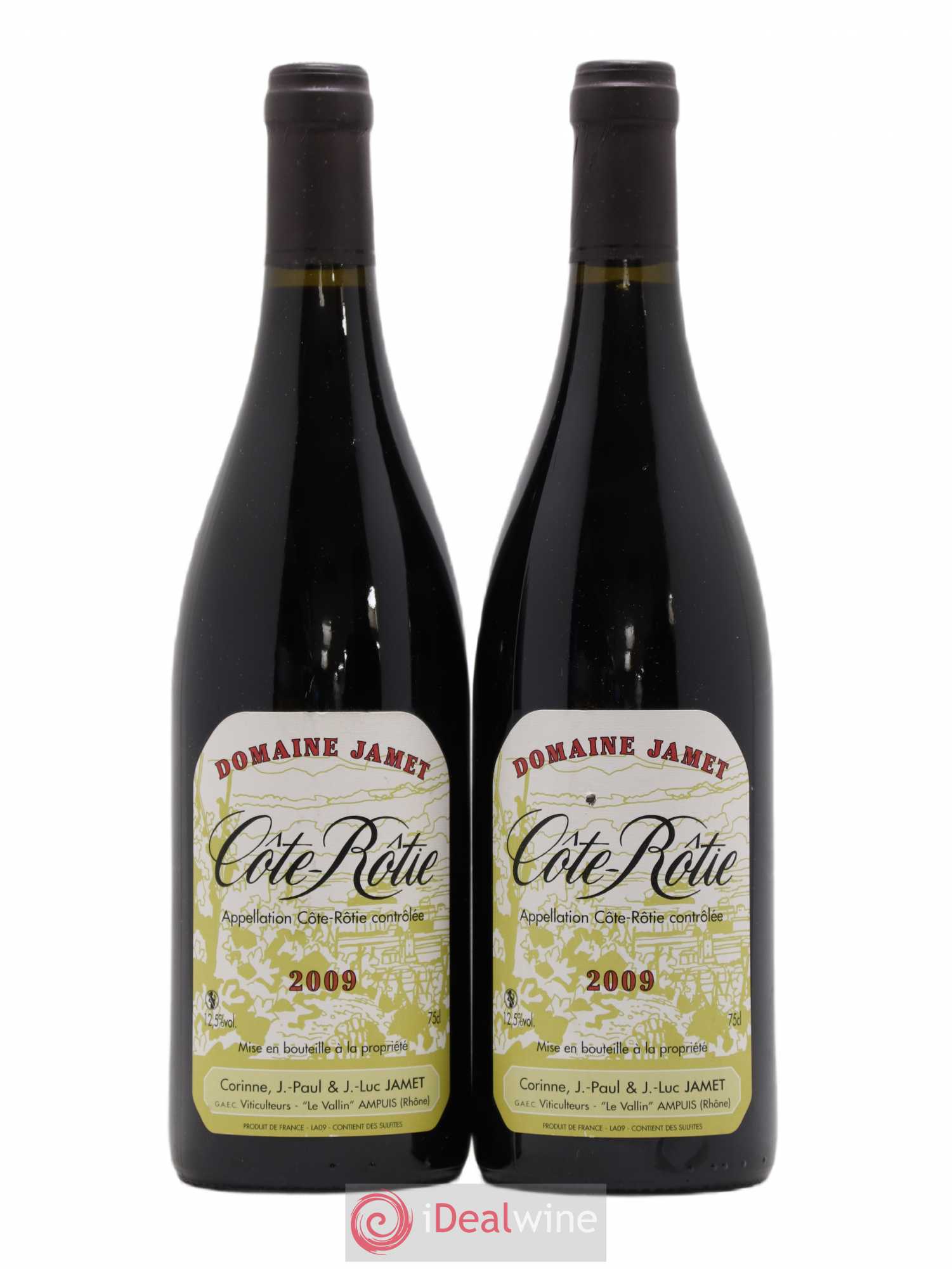 Côte-Rôtie Jamet (Domaine) 2009 - Lot de 2 bouteilles - 0