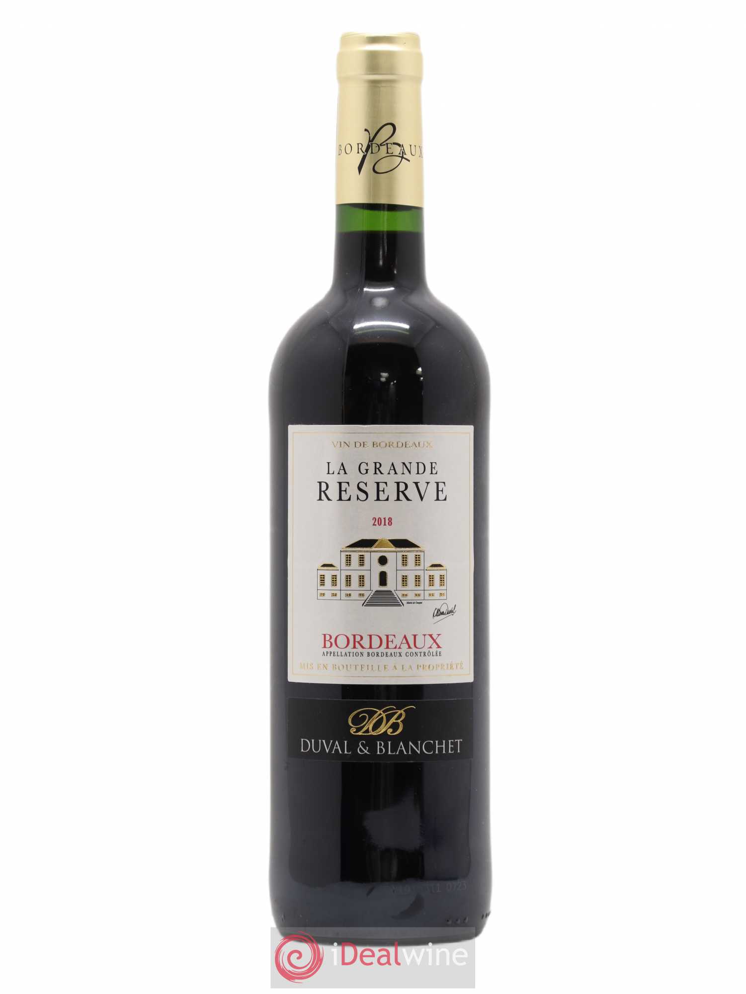 Bordeaux La Grande Réserve Duval et Blanchet 2018 - Posten von 1 Flasche - 0