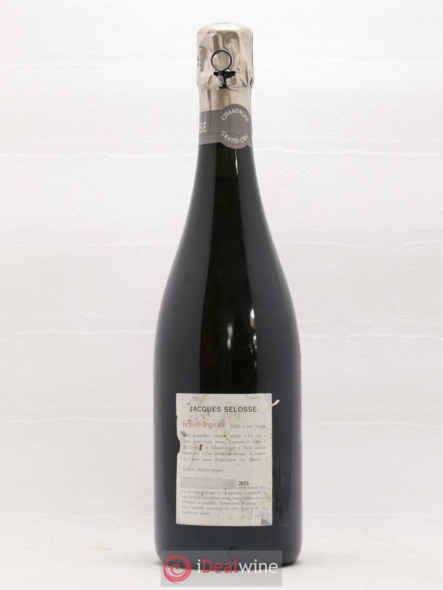 Version Originale Jacques Selosse - Lot de 1 bouteille - 1