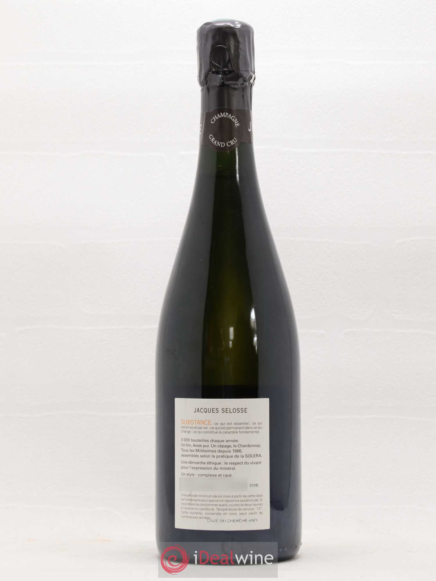 Substance Jacques Selosse - Lot de 1 bouteille - 1
