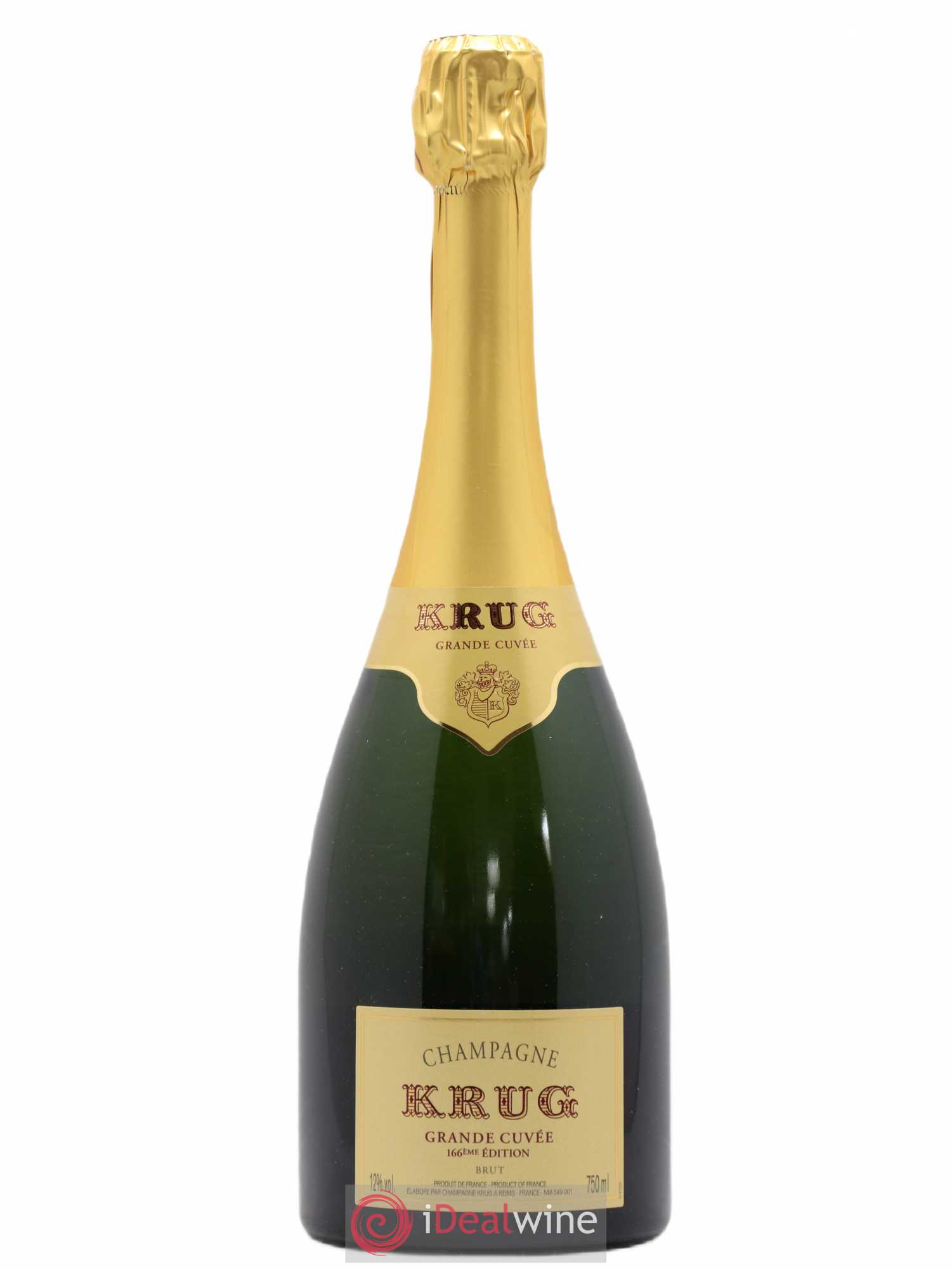 Grande Cuvée - 166ème édition Krug - Lot de 1 bouteille - 0